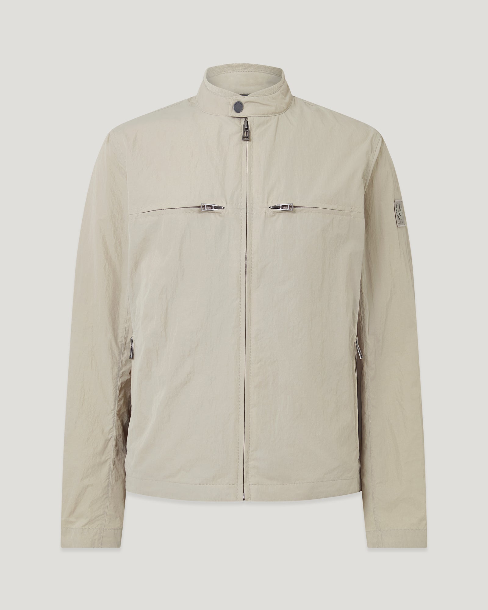 GRID JACKET - Dark Sand