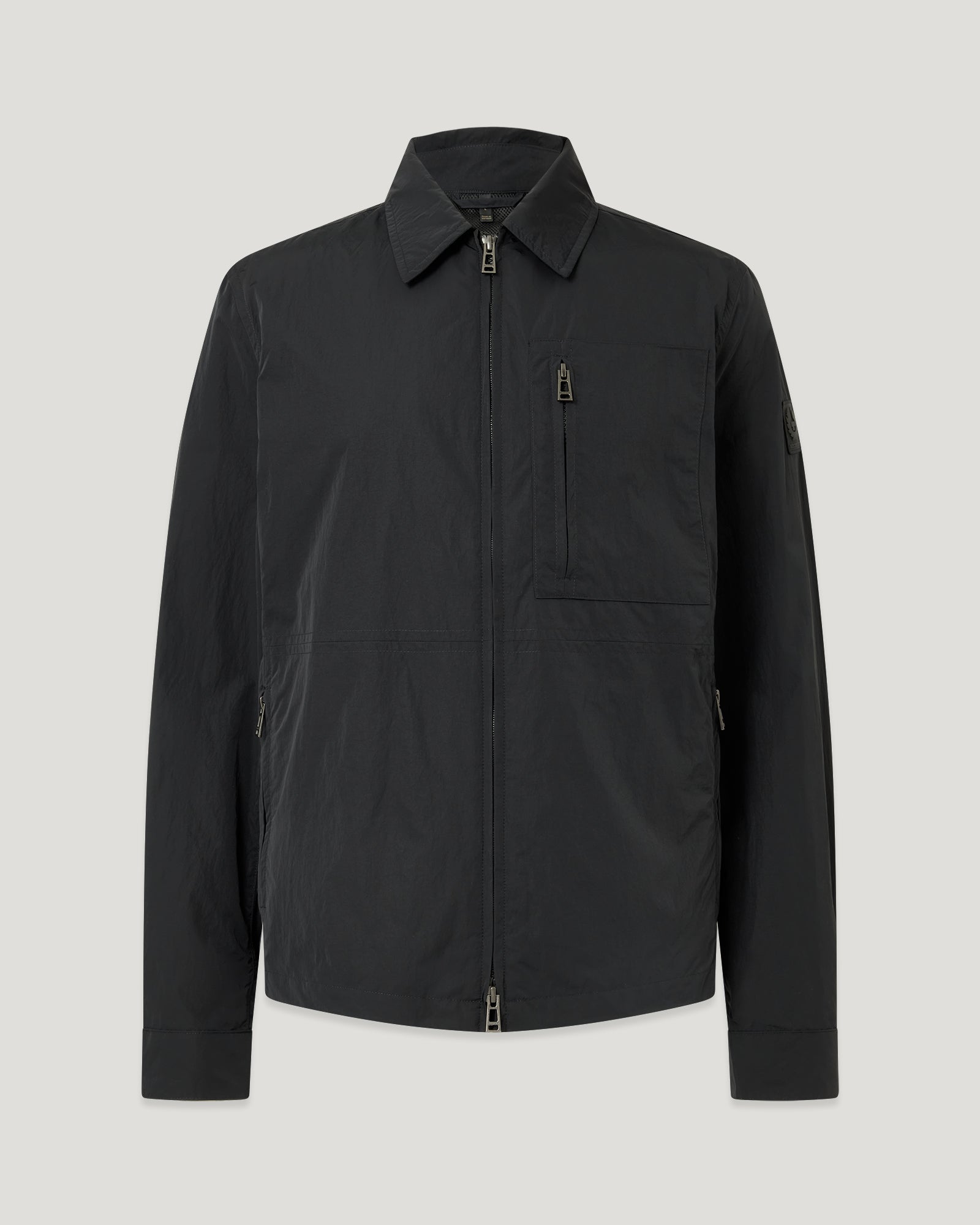GRID OVERSHIRT - Black