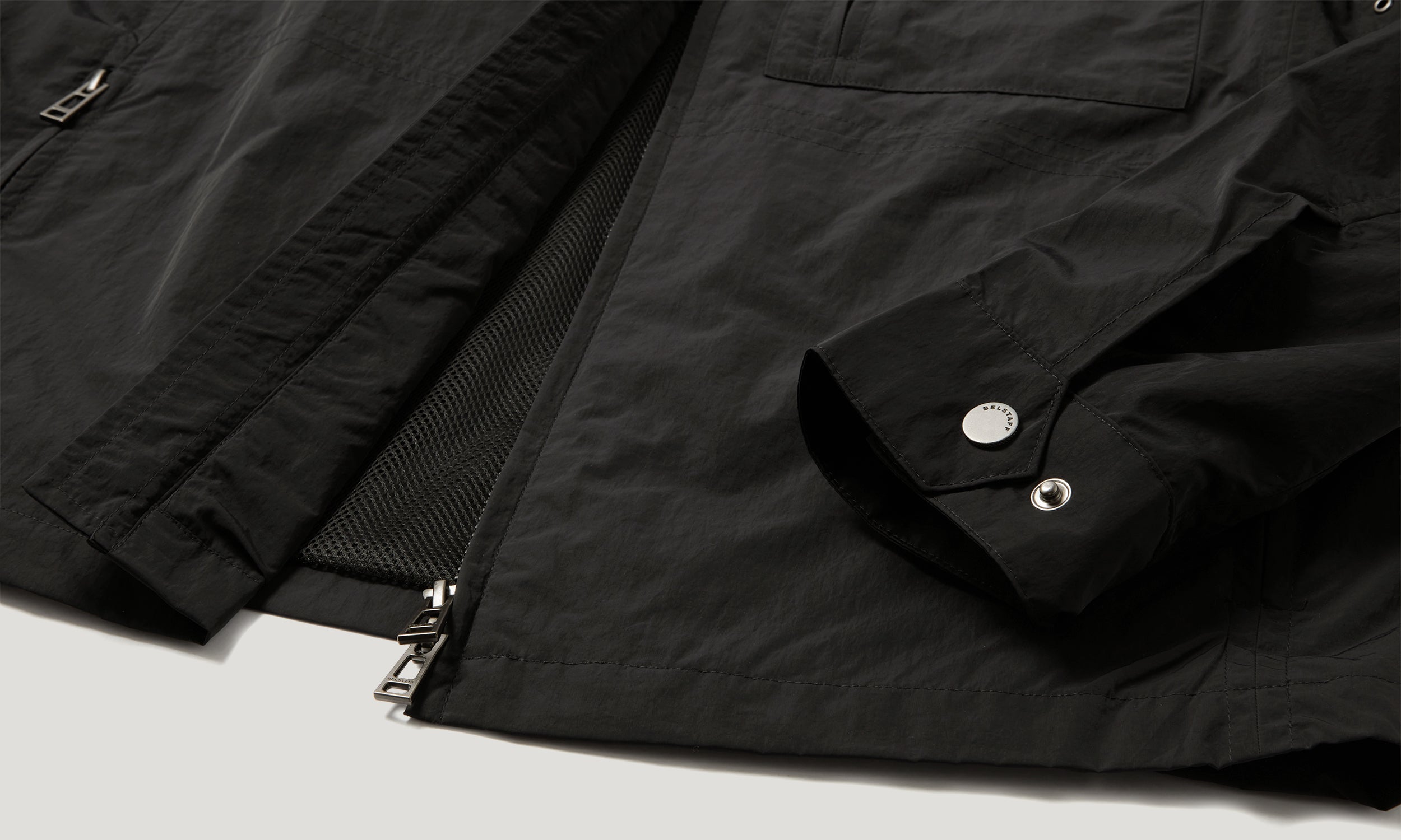 GRID OVERSHIRT - Black