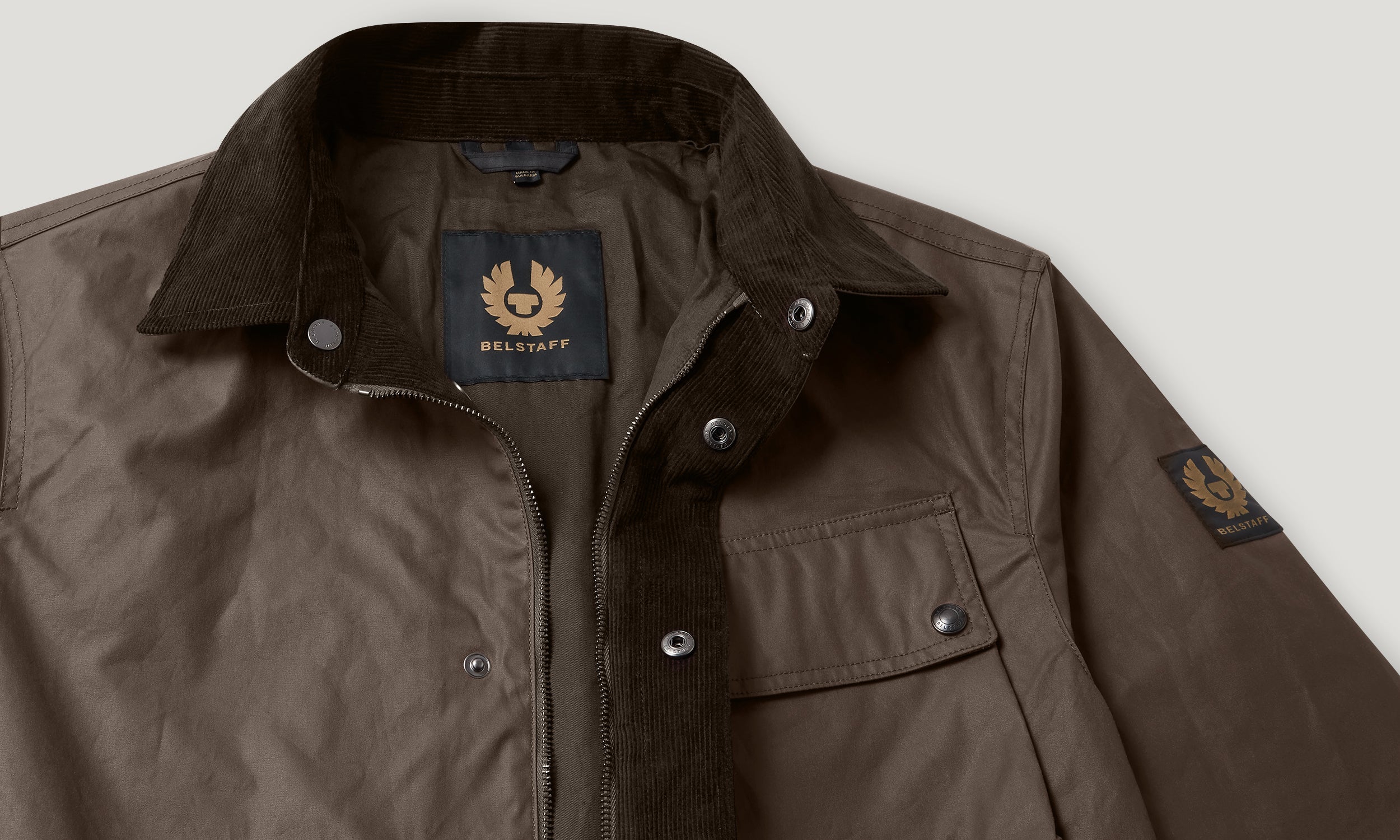GROUND JACKE - Dunkel Asphalt