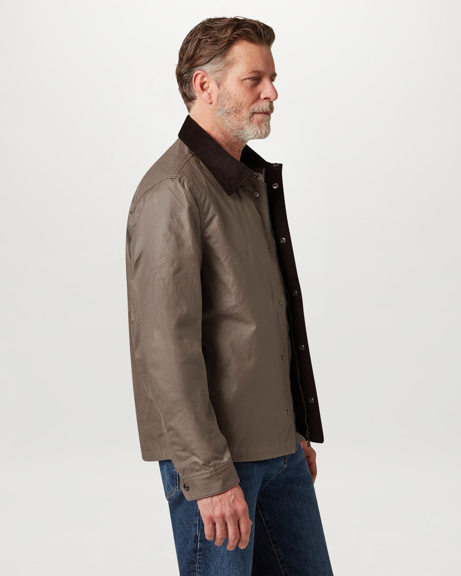 GROUND JACKE - Dunkel Asphalt