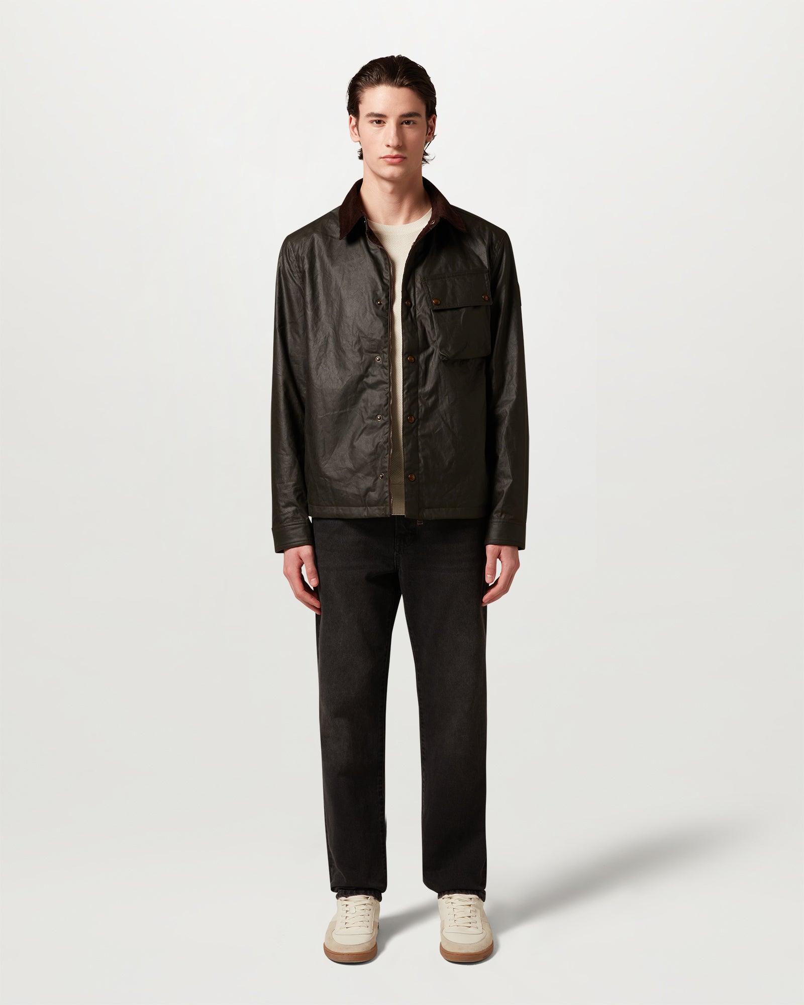 GROUND JACKET - Faded Olive