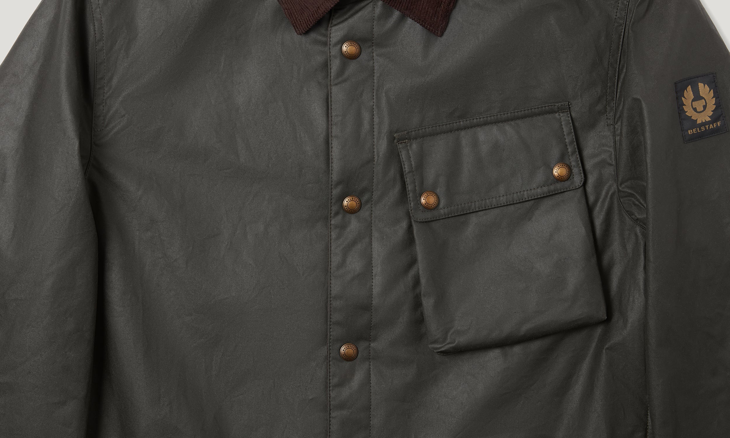 GROUND JACKET - Faded Olive