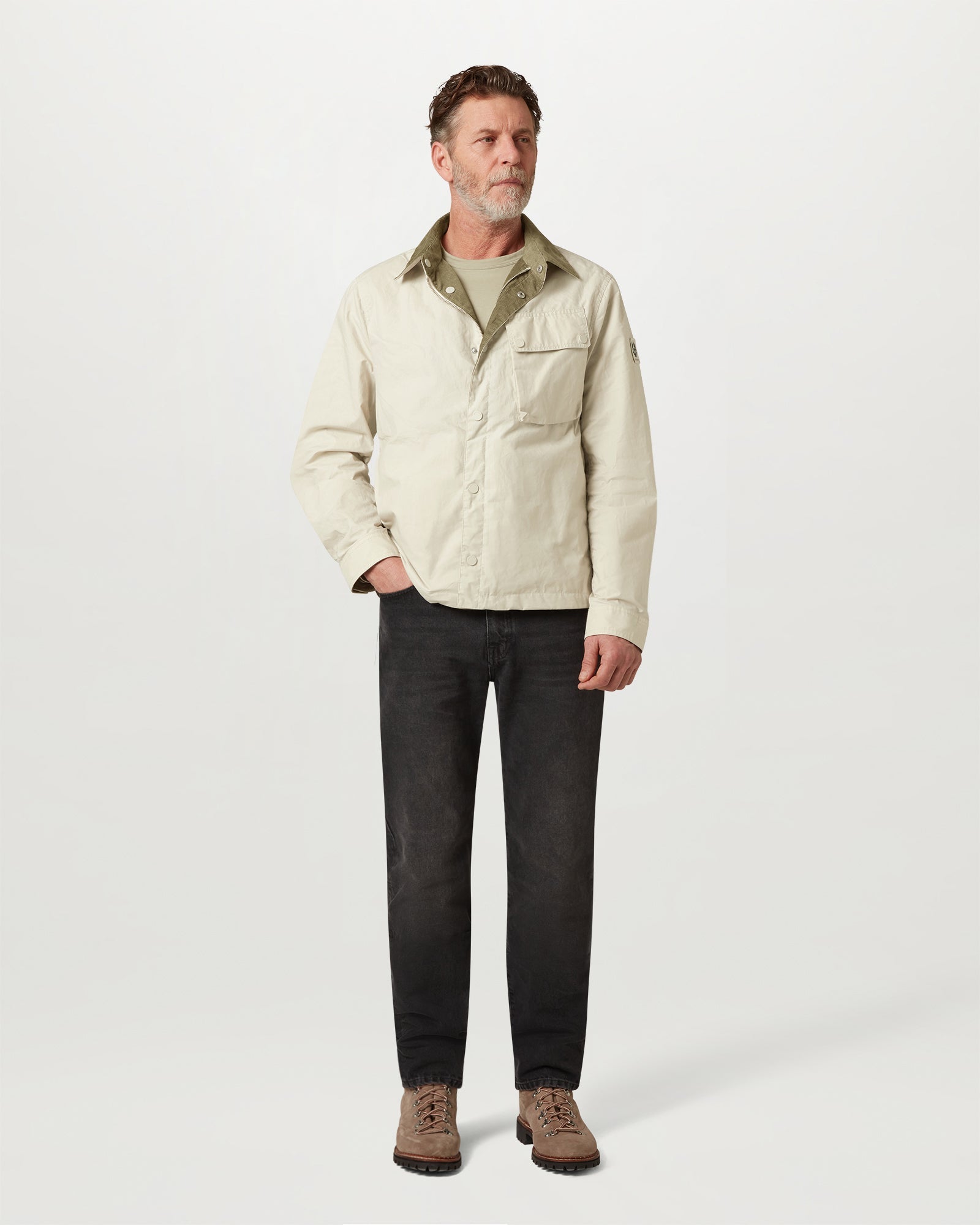 GROUND JACKET - Silver Birch