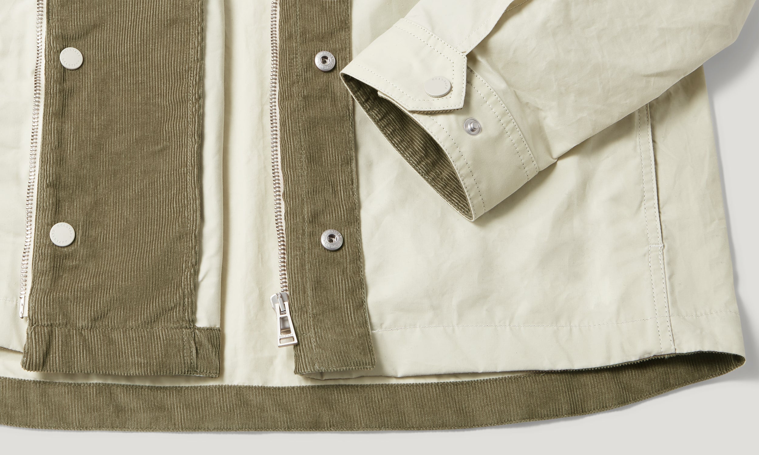 GROUND JACKET - Silver Birch