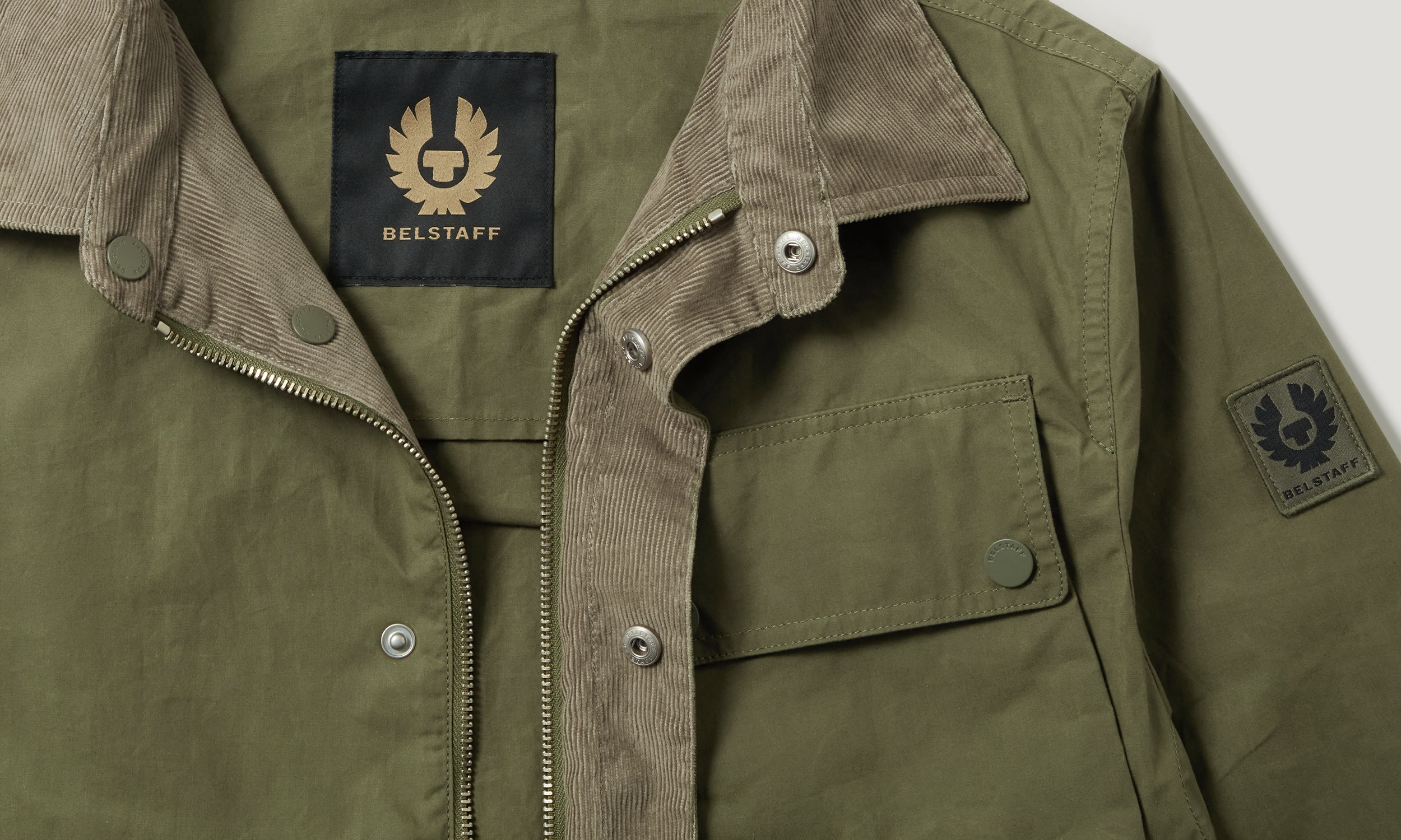 GROUND JACKET - True Olive