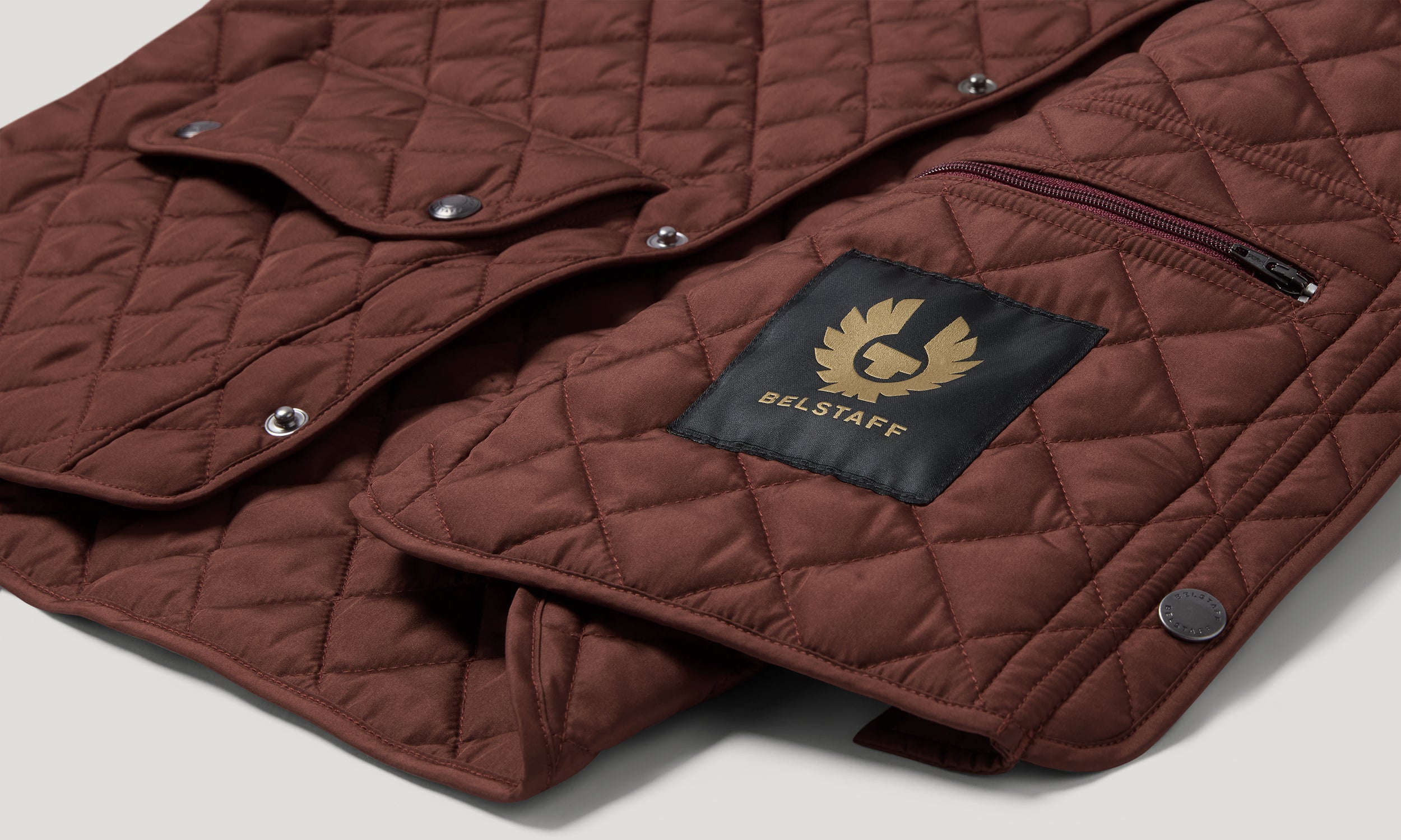 ICON GILET - Oxblood