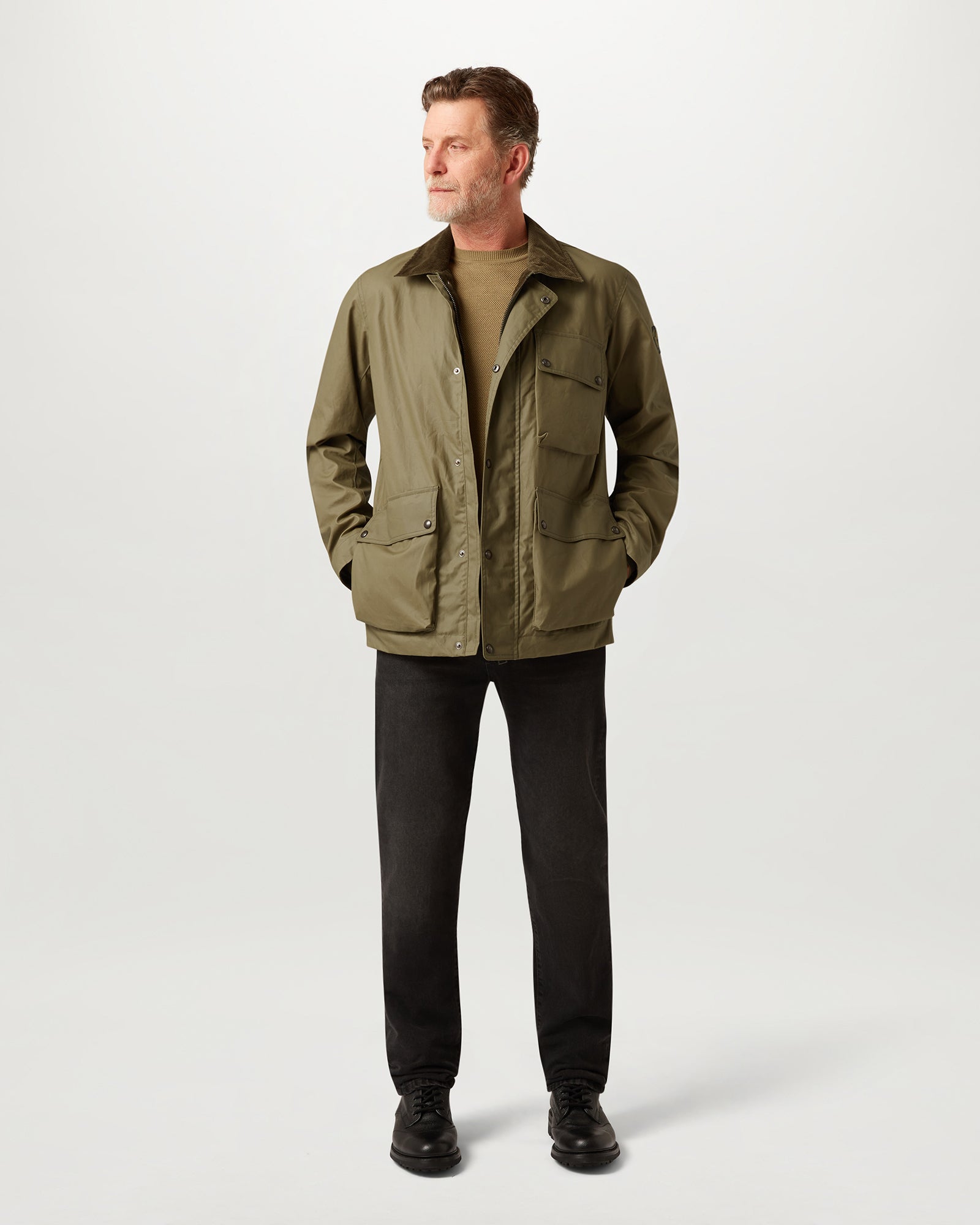 INCLINE JACKET - Dark Fatigue Green