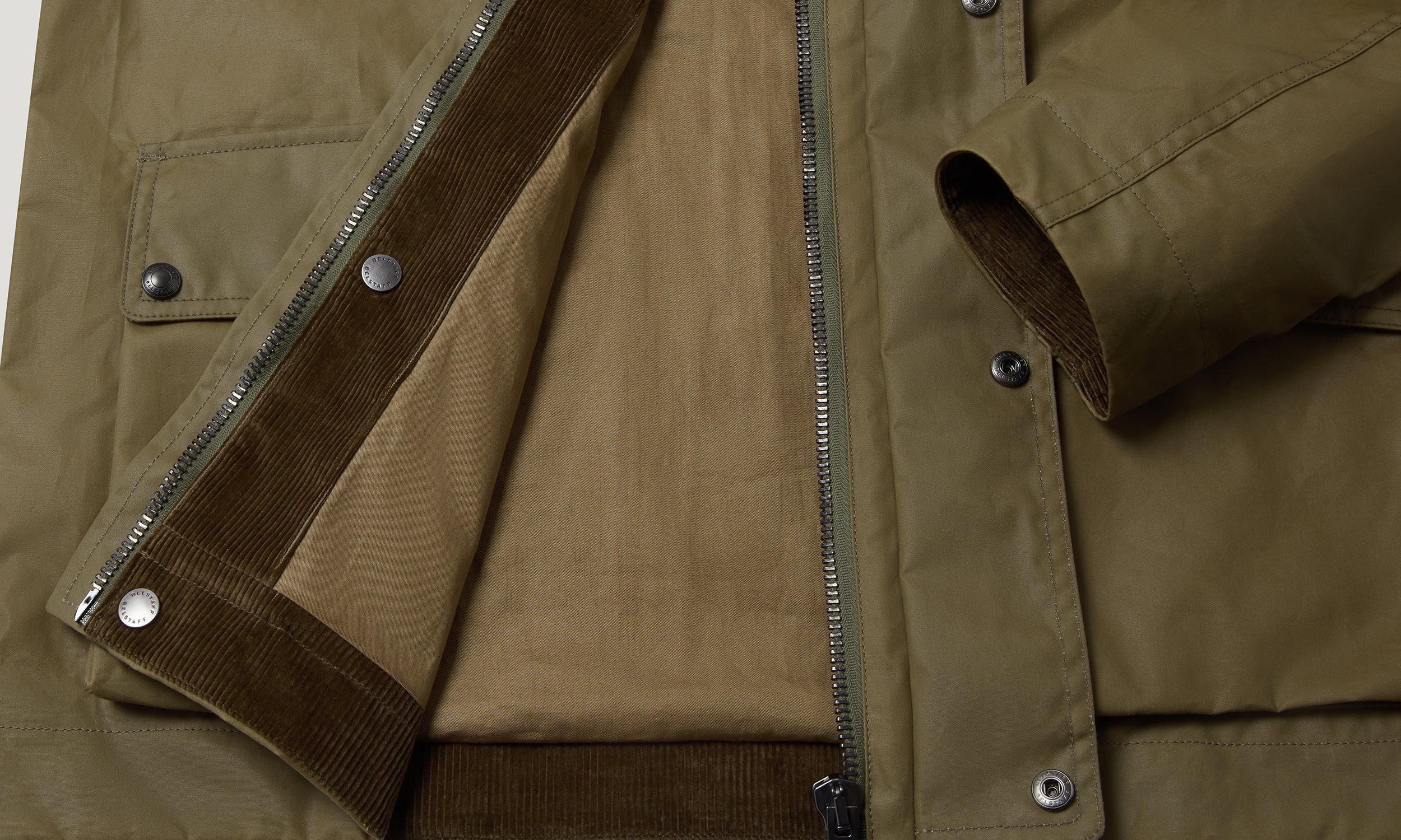 INCLINE JACKET - Dark Fatigue Green