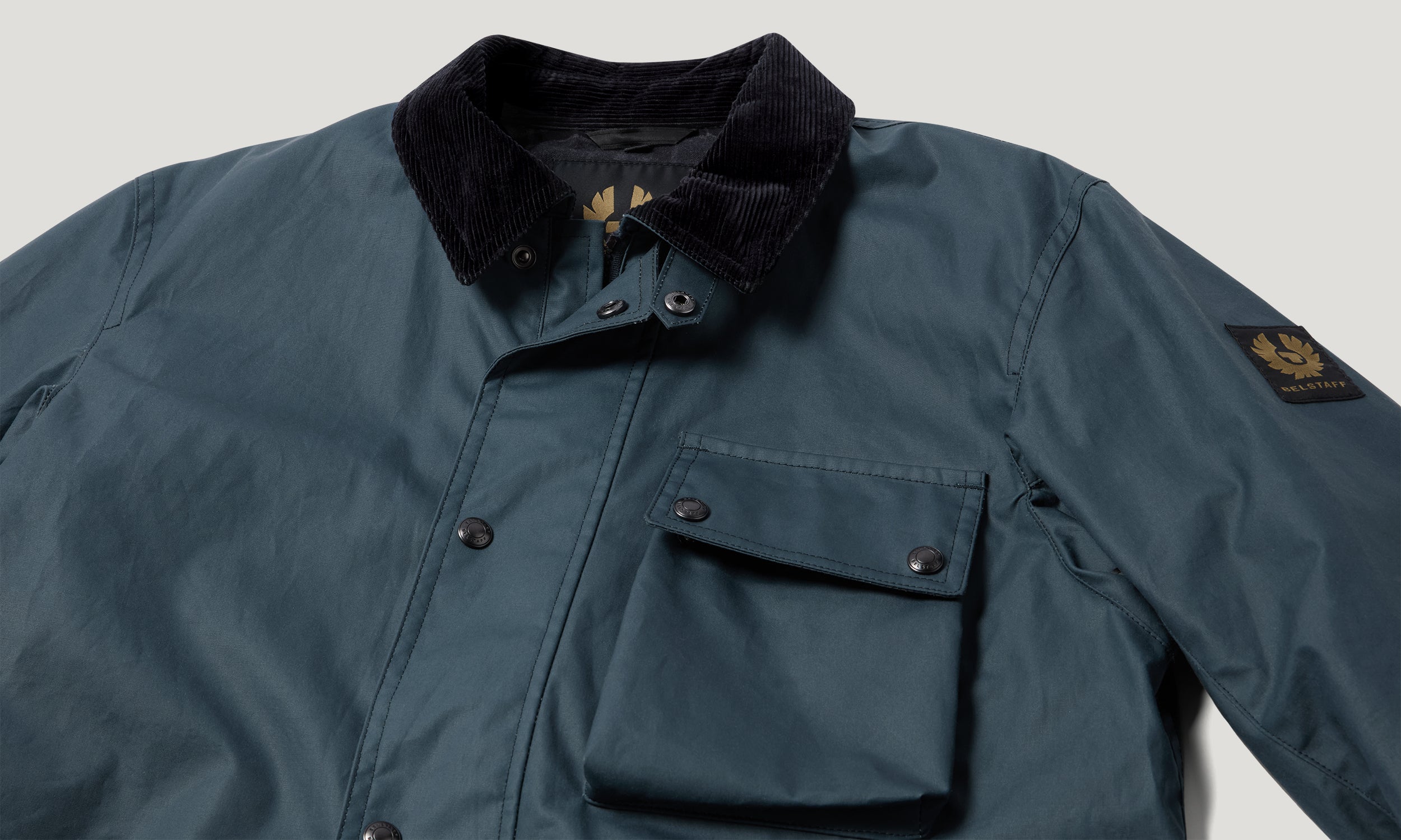 INCLINE JACKET - Petrol