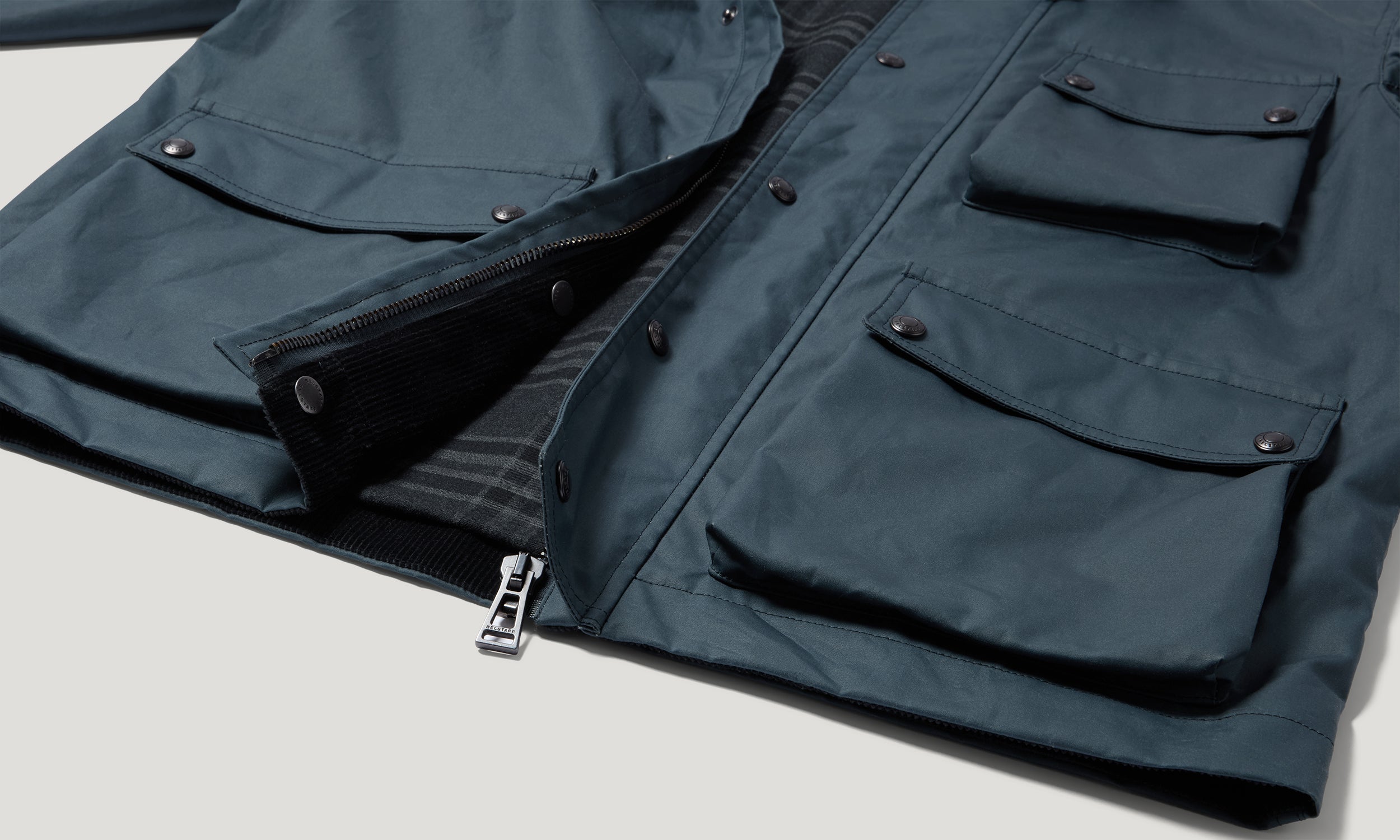 INCLINE JACKET - Petrol