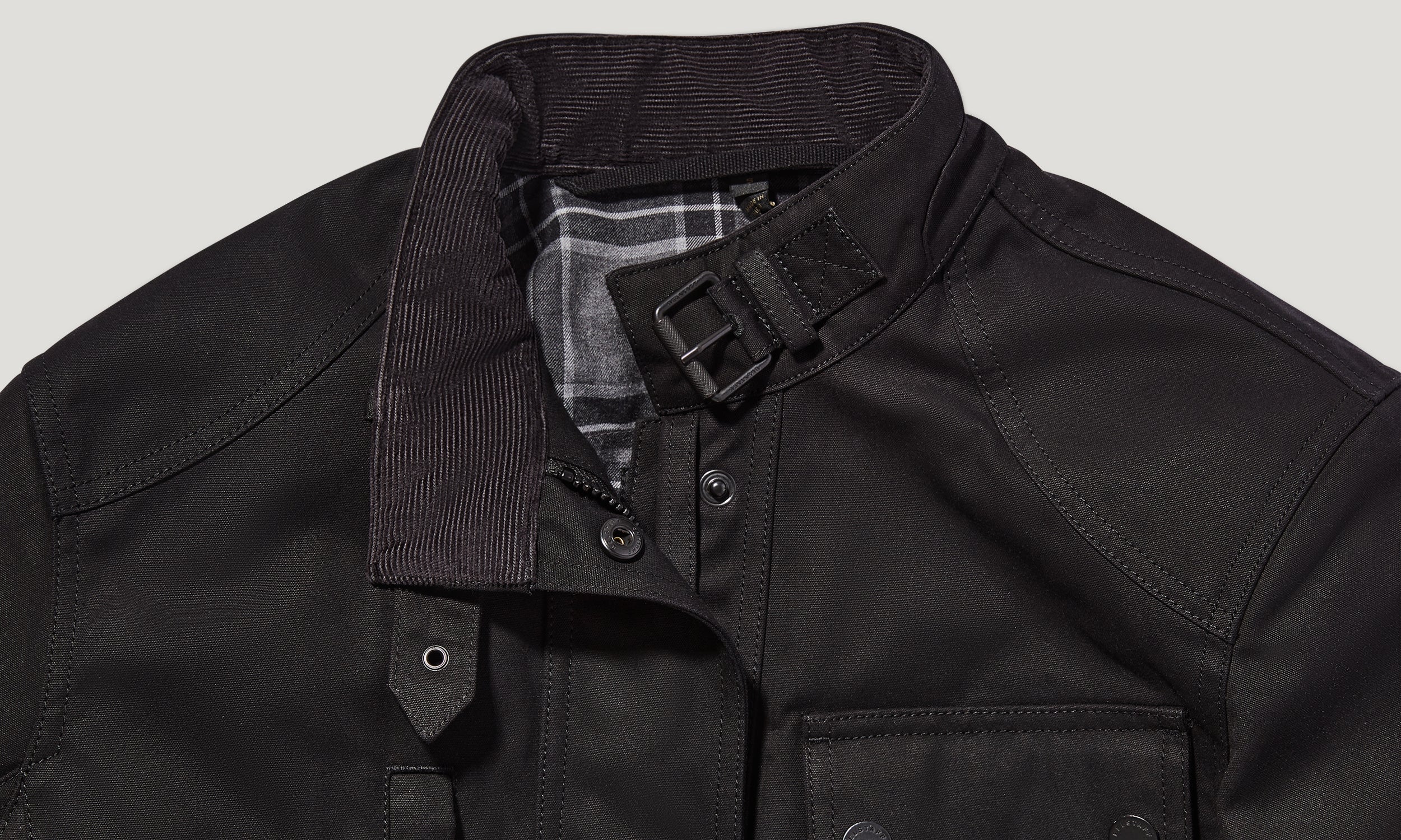 KATE'S COTTAGE MOTORCYCLE JACKET - Black