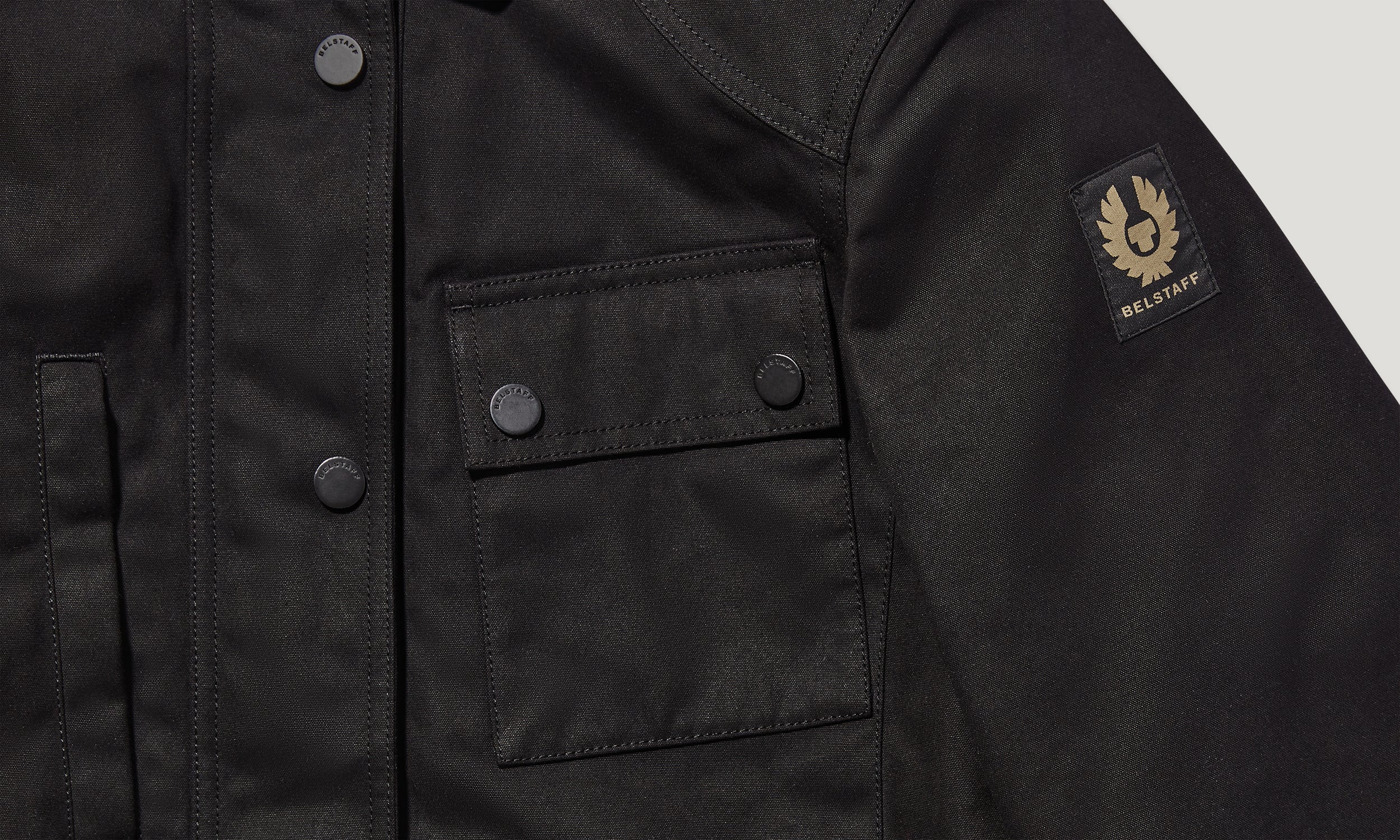 KATE'S COTTAGE MOTORCYCLE JACKET - Black