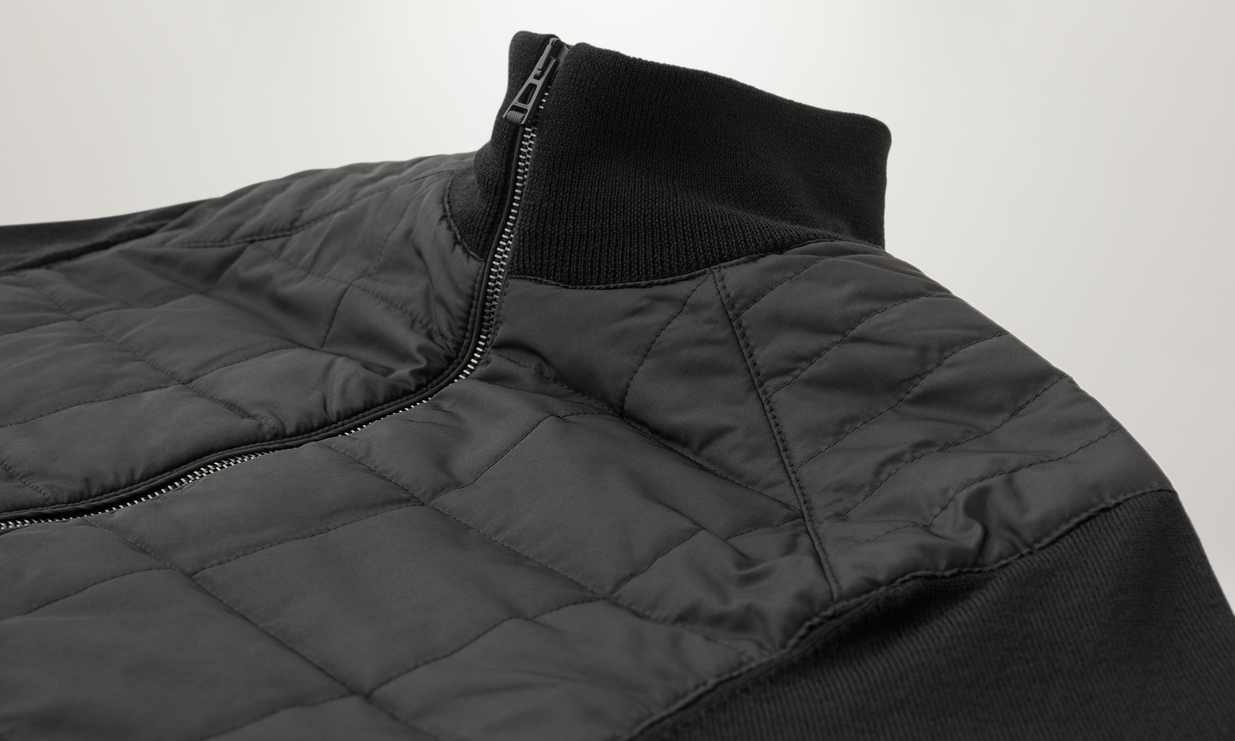 KELBROOK ZIP CARDIGAN - Black