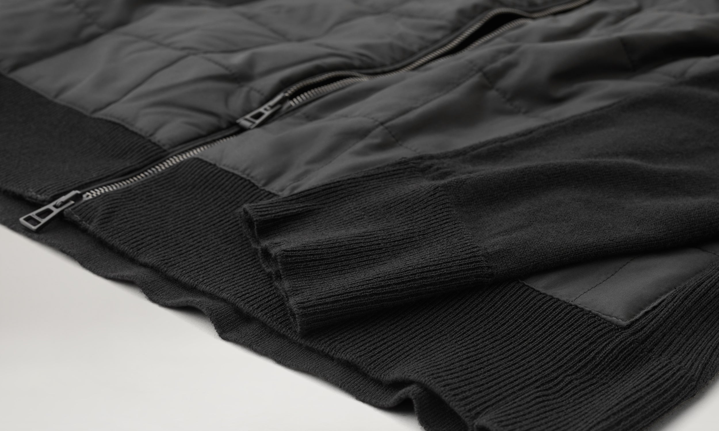KELBROOK ZIP CARDIGAN - Black