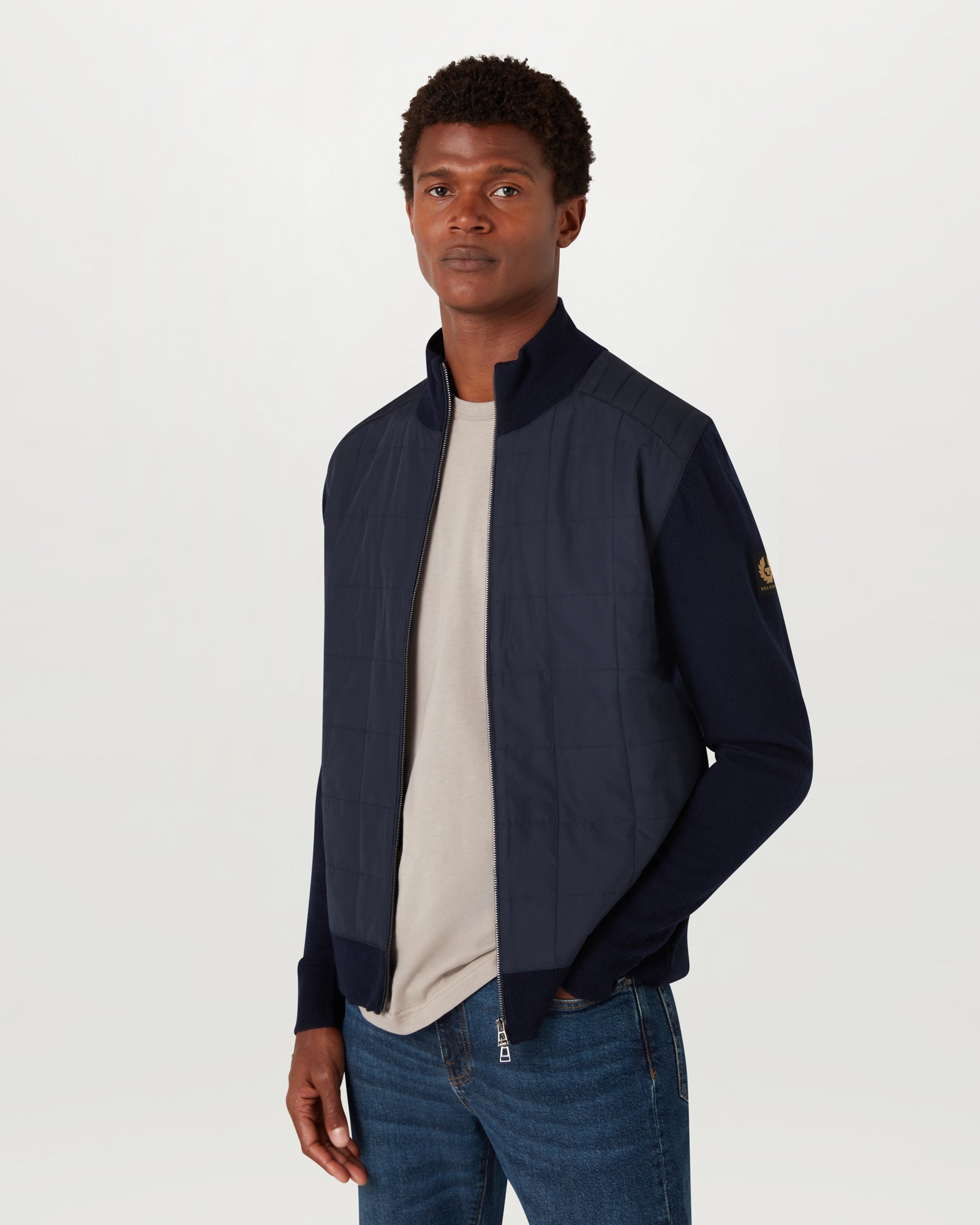 KELBROOK ZIP CARDIGAN – Belstaff.com