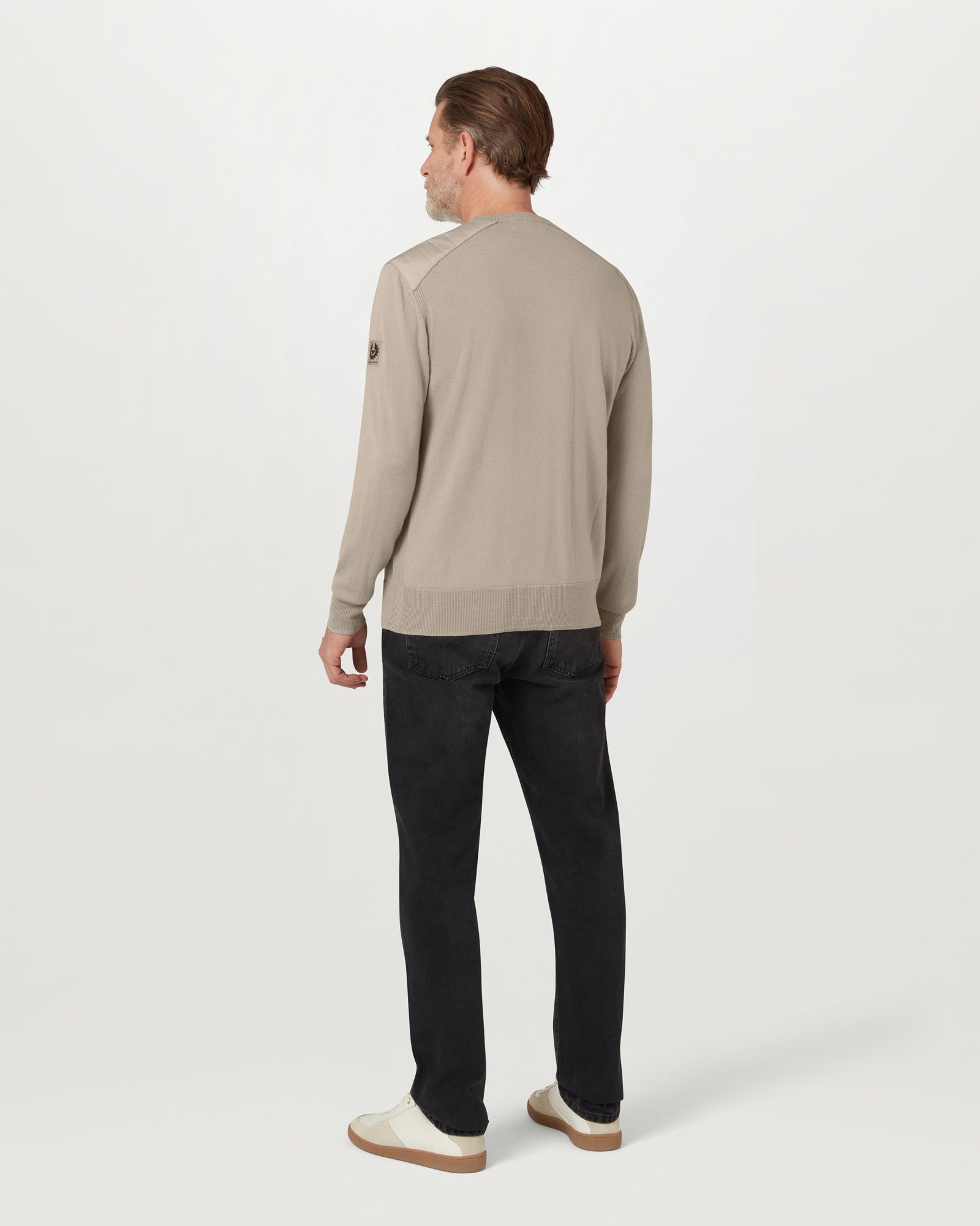 KERRIGAN CREWNECK JUMPER - Dark Sand