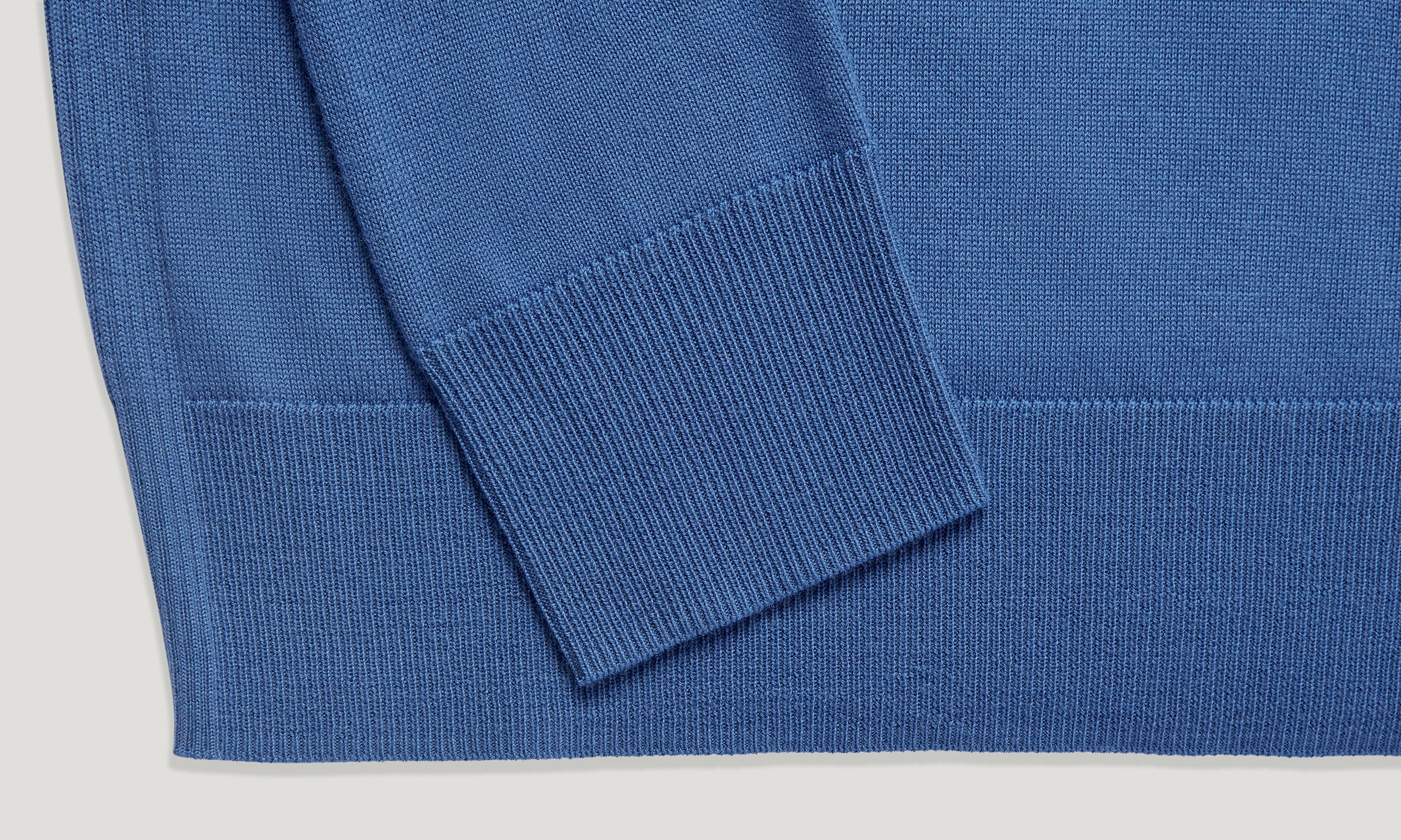 KERRIGAN CREWNECK JUMPER - Marine Blue