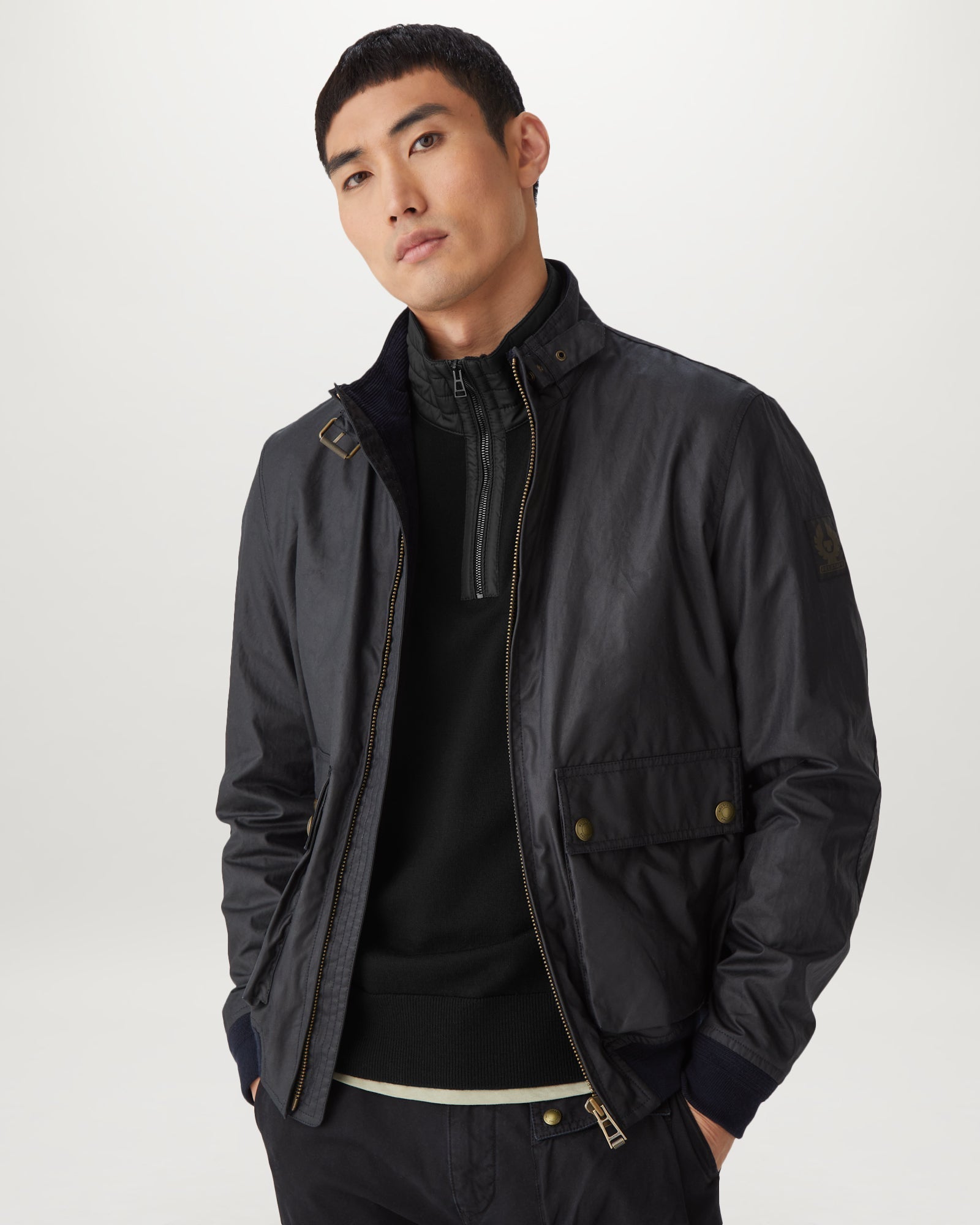KILMINGTON QUARTER ZIP JUMPER – Belstaff.com