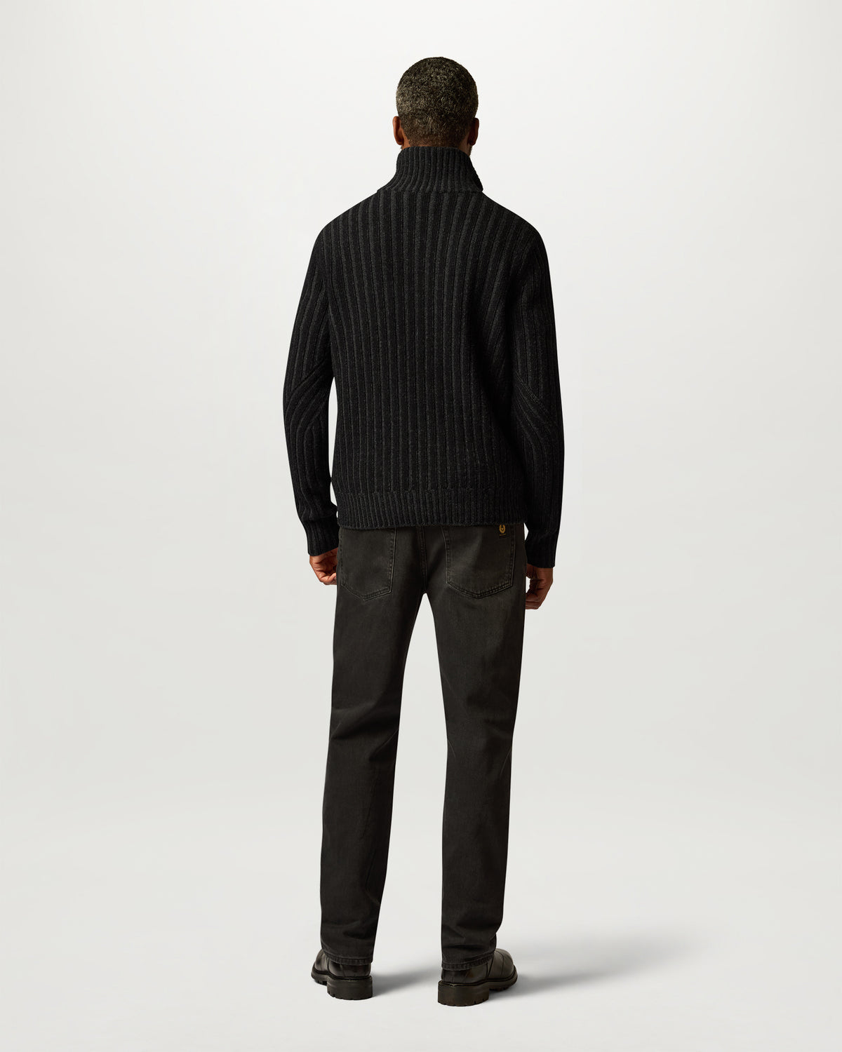 LINCOLN QUARTER ZIP - Charcoal