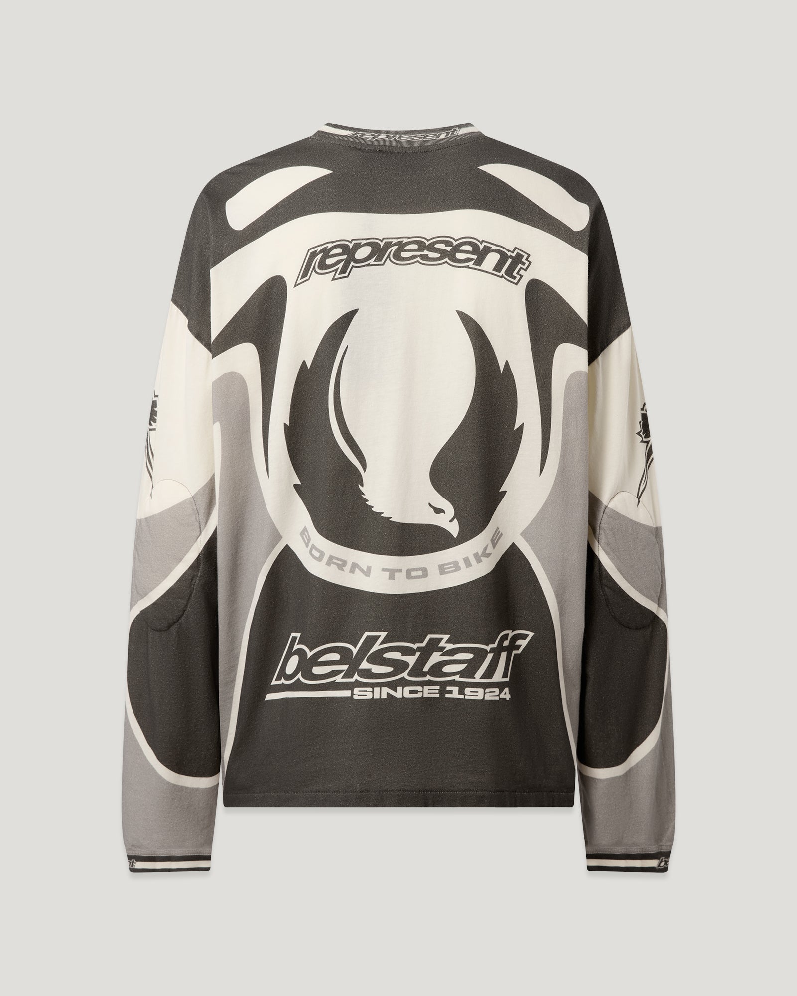 BELSTAFF X REPRESENT RACING T-SHIRT - Mudstone