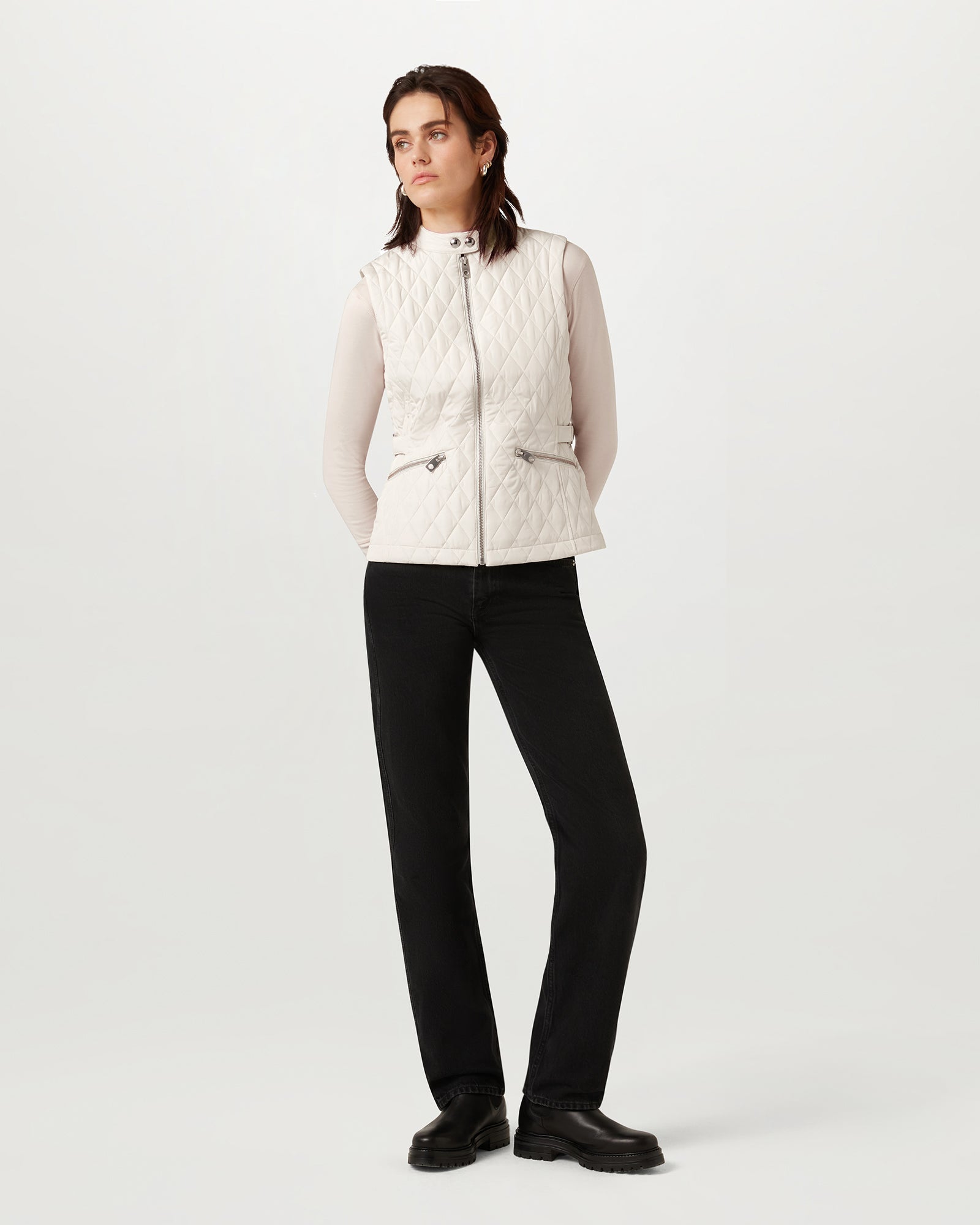 MAEVA GILET - Silver Birch
