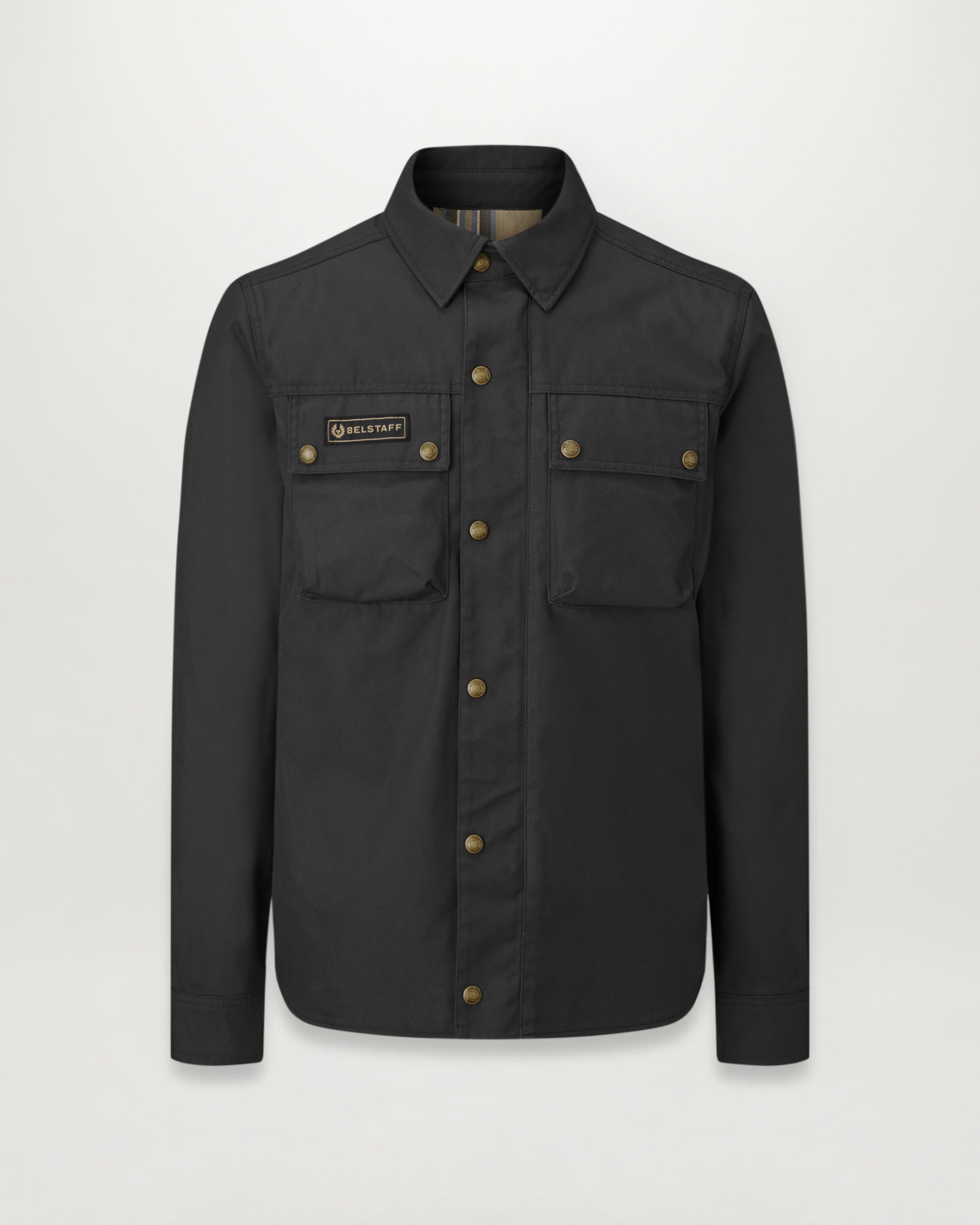 MANSION MOTORCYCLE SHIRT - Black