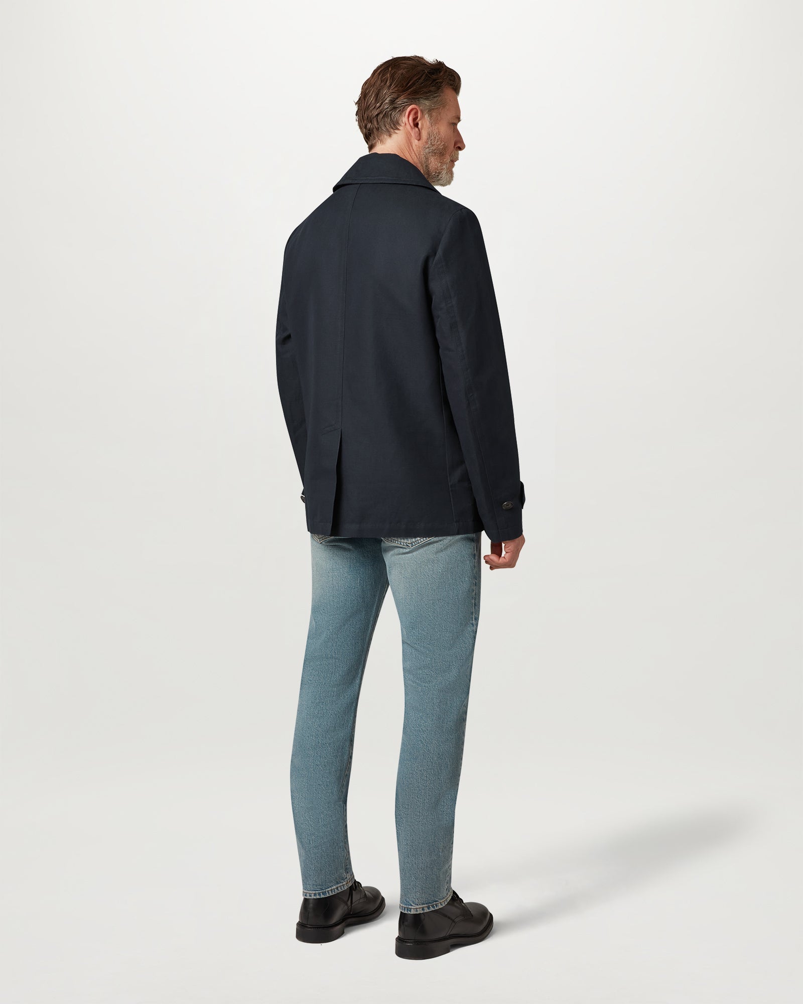 MILFORD PEACOAT - Dark Ink