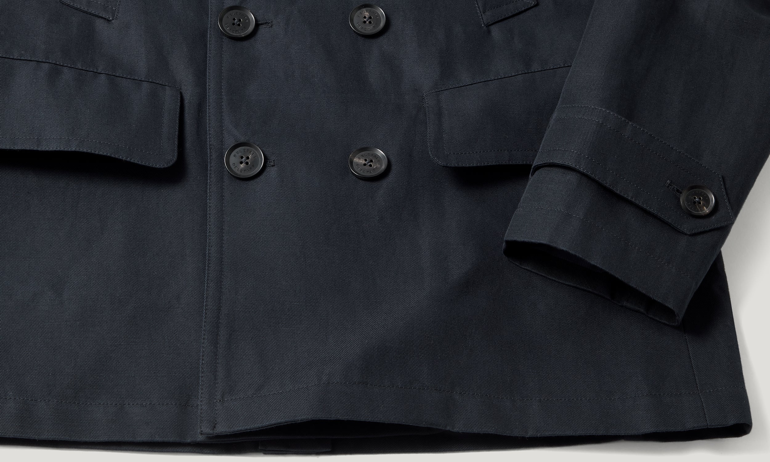 MILFORD PEACOAT - Dark Ink