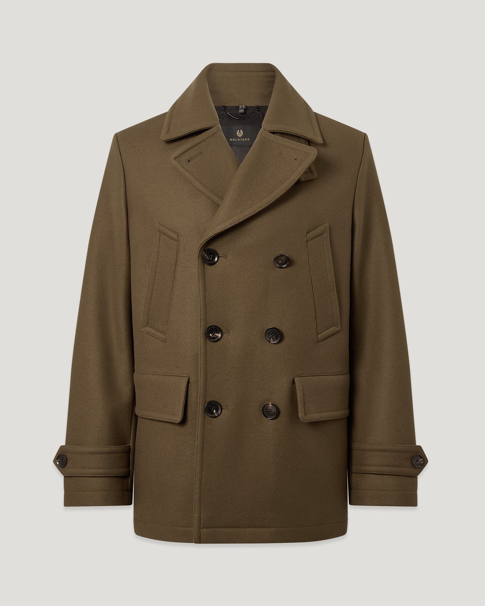MILFORD PEACOAT - Khaki Green