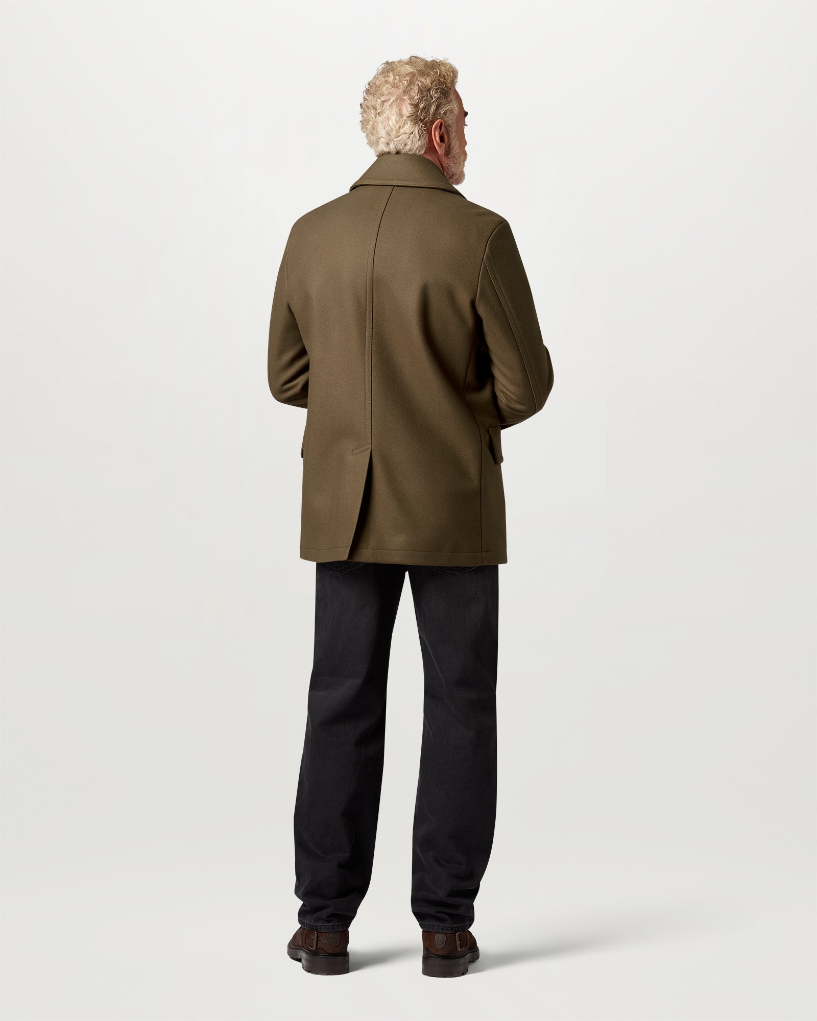 MILFORD PEACOAT - Khaki Green