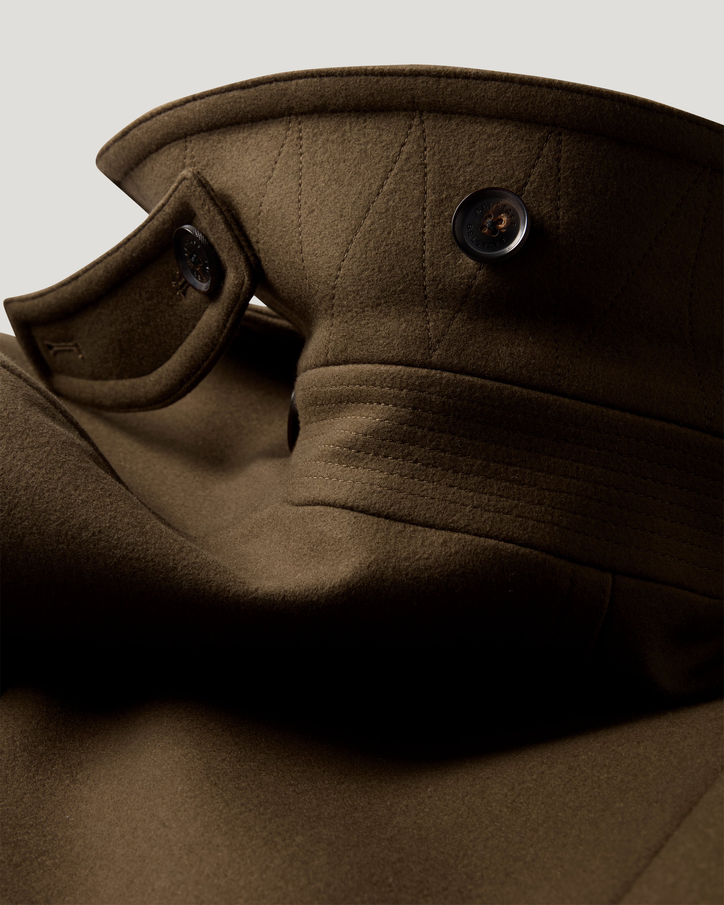 MILFORD PEACOAT - Khaki Green