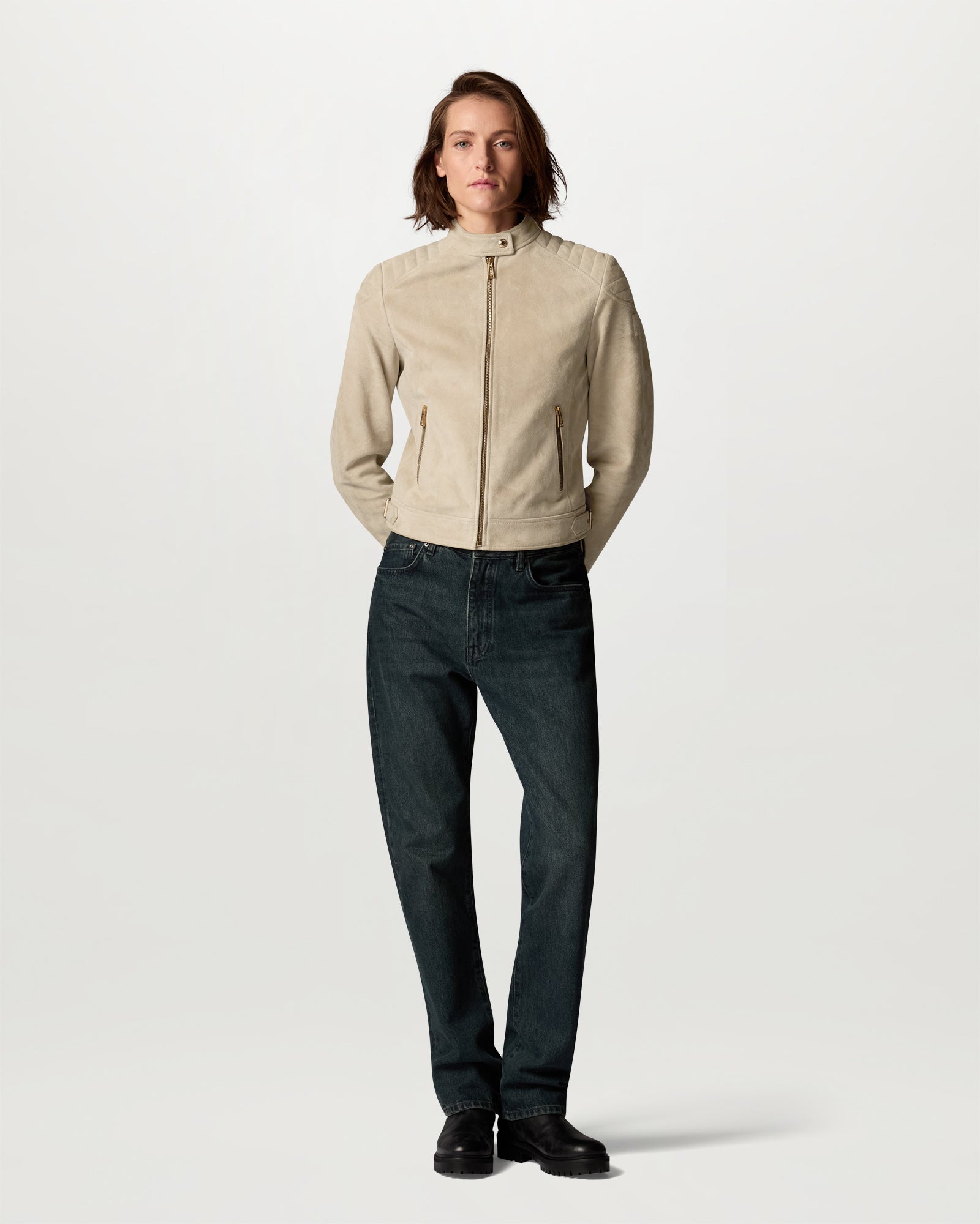 MOLLISON JACKET - Dusty Taupe