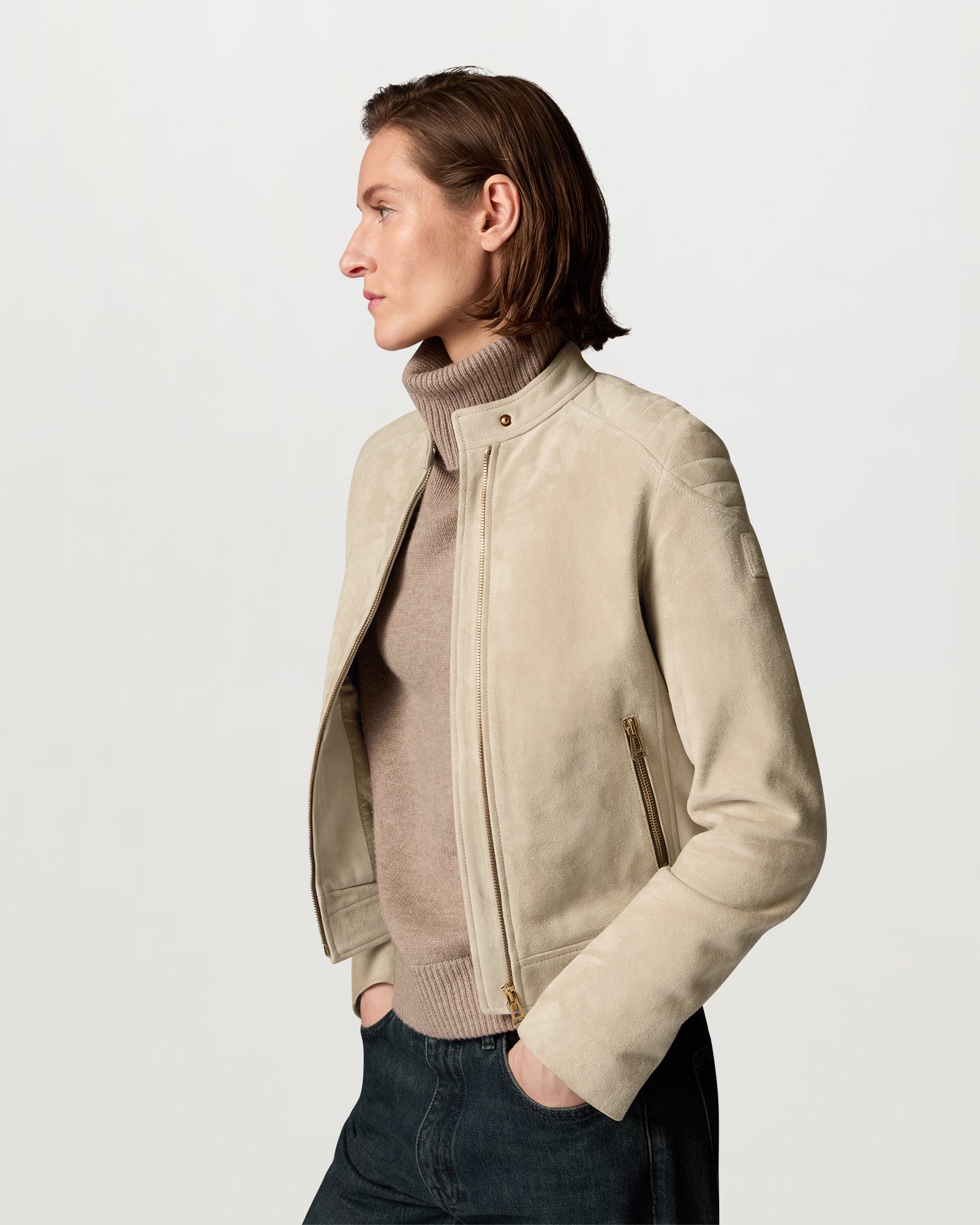 MOLLISON JACKET - Dusty Taupe