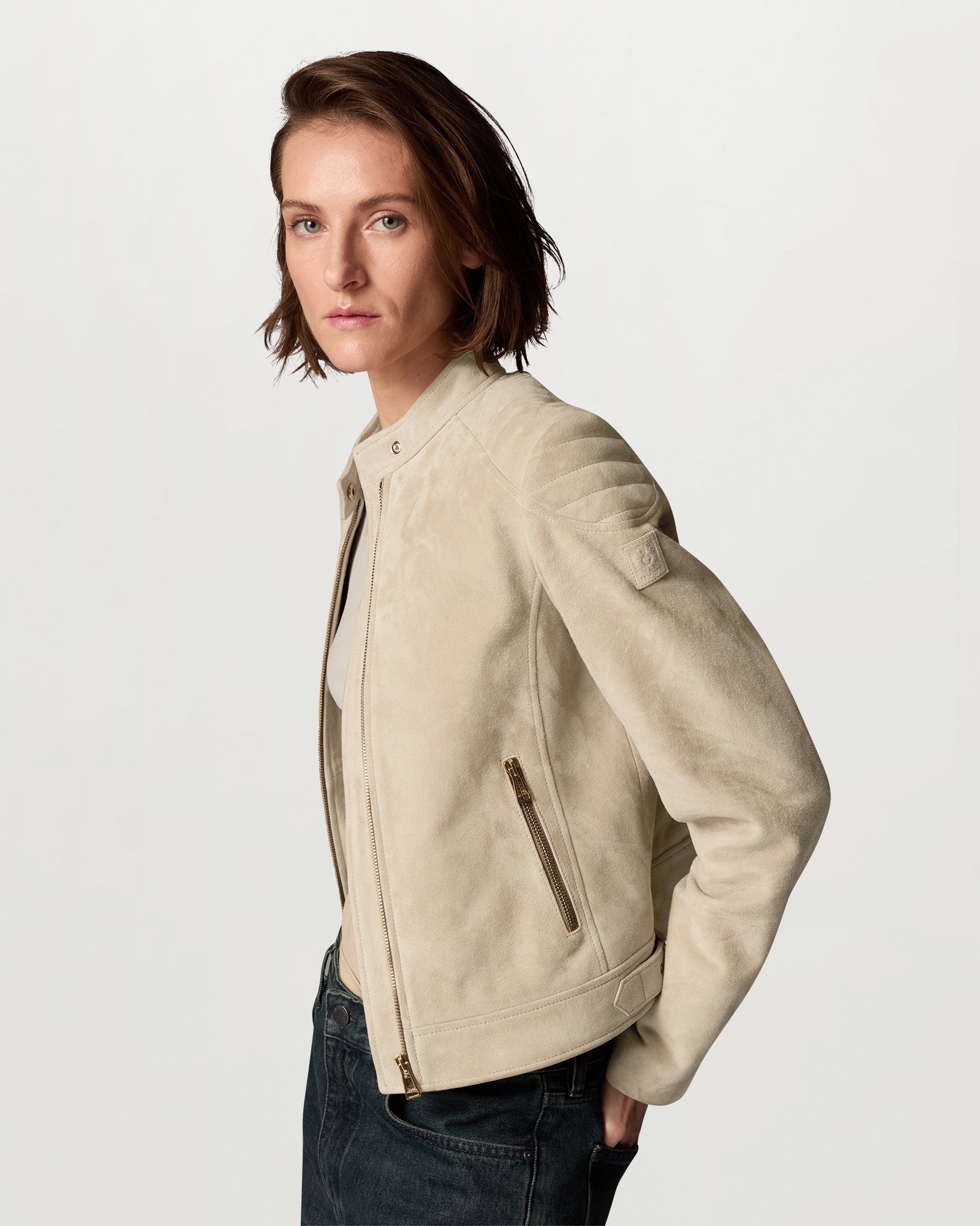 MOLLISON JACKET - Dusty Taupe