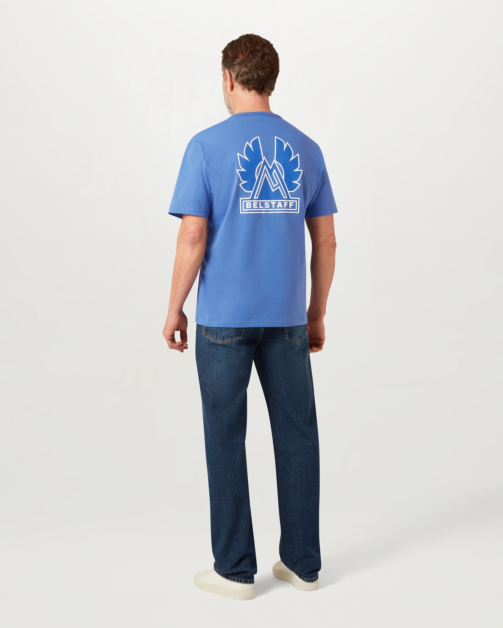 MOUNTAIN LOGO T-SHIRT - Marine Blue