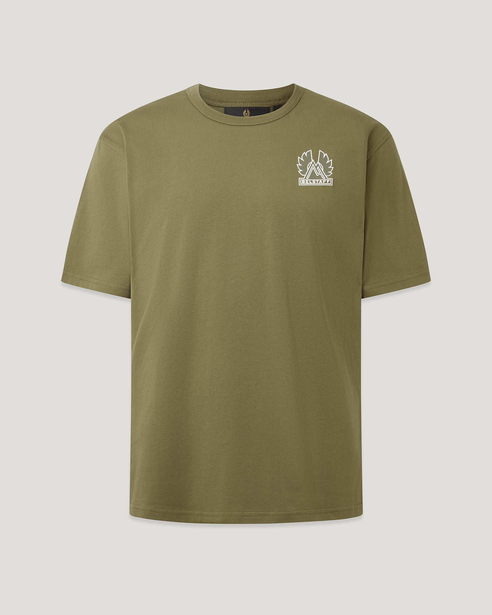 MOUNTAIN LOGO T-SHIRT - Echtes Oliv