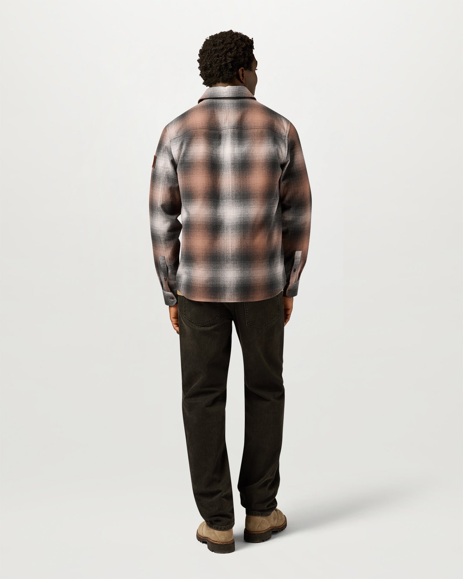 OUTPOST SHIRT BRUSHED COTTON FLANNEL - Maple Brown