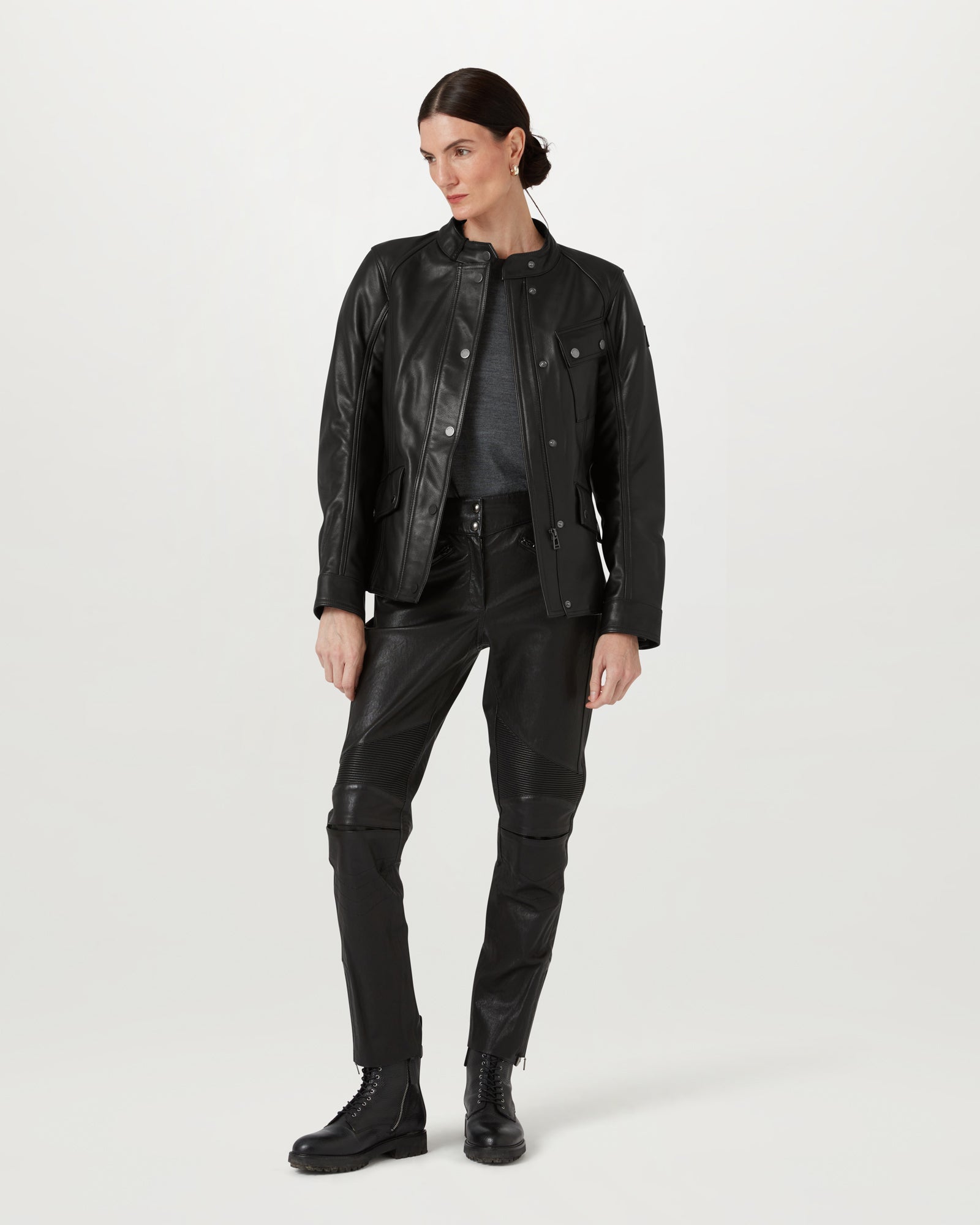 PENRITH MOTORRADJACKE - Schwarz