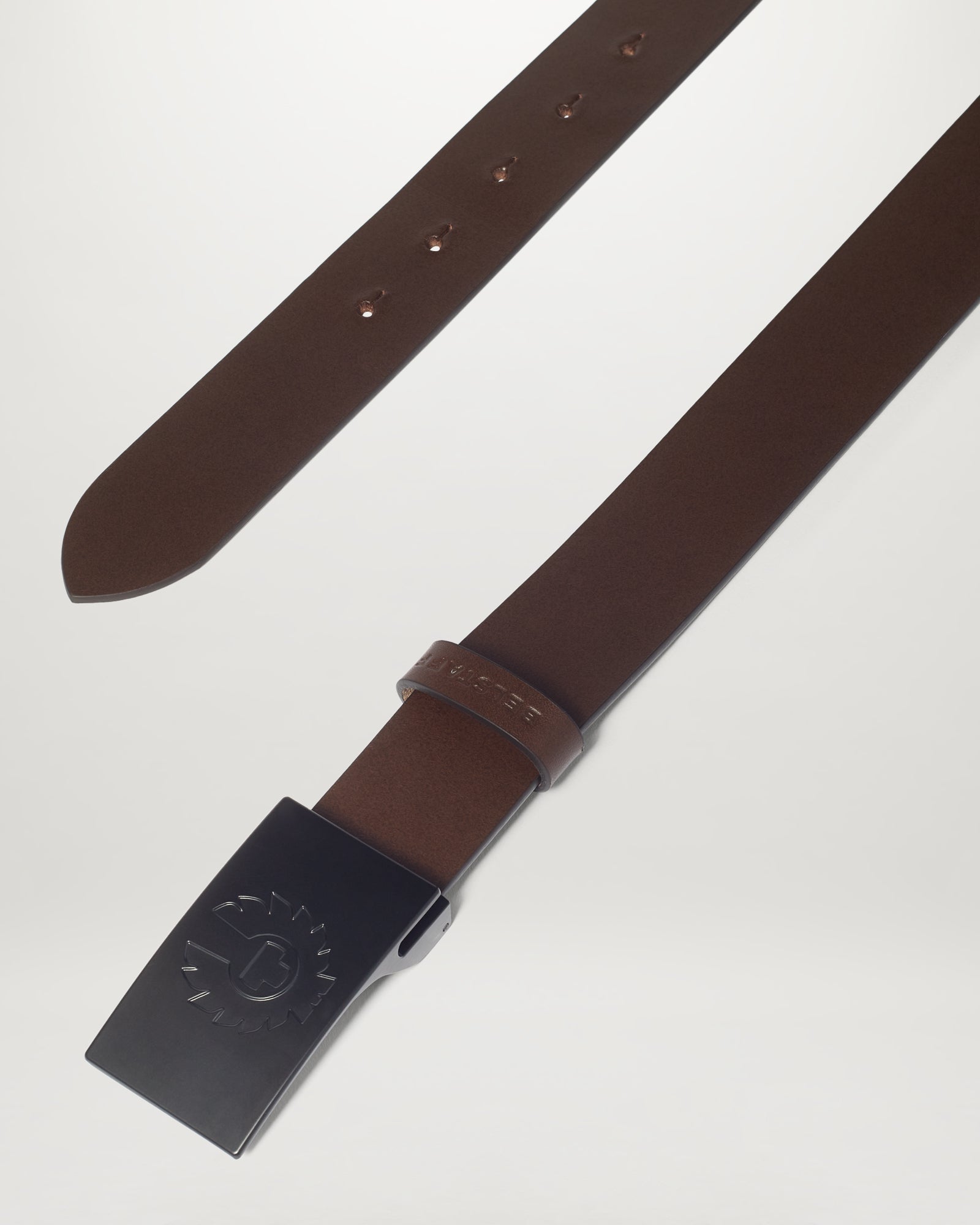 CEINTURE À BOUCLE PHOENIX - Noir ébène