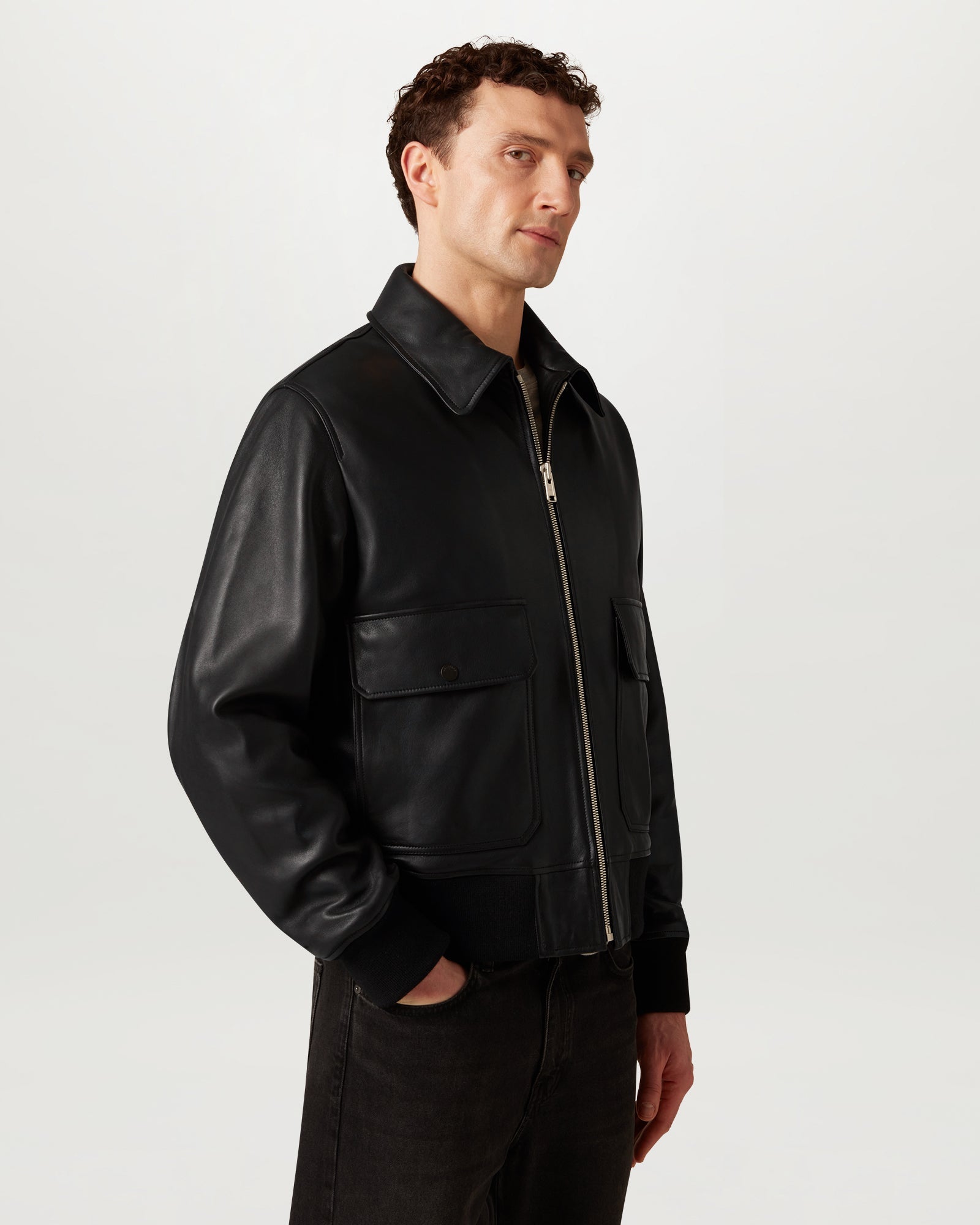 PILOT JACKET - Black