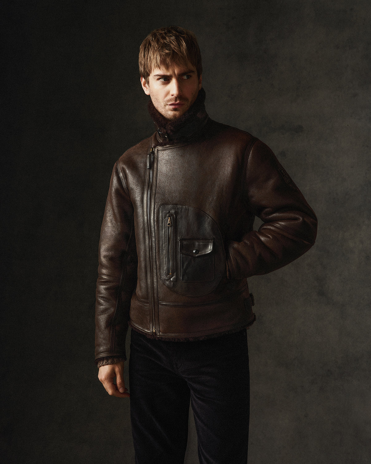 BUXTON JACKET - Dark Brown