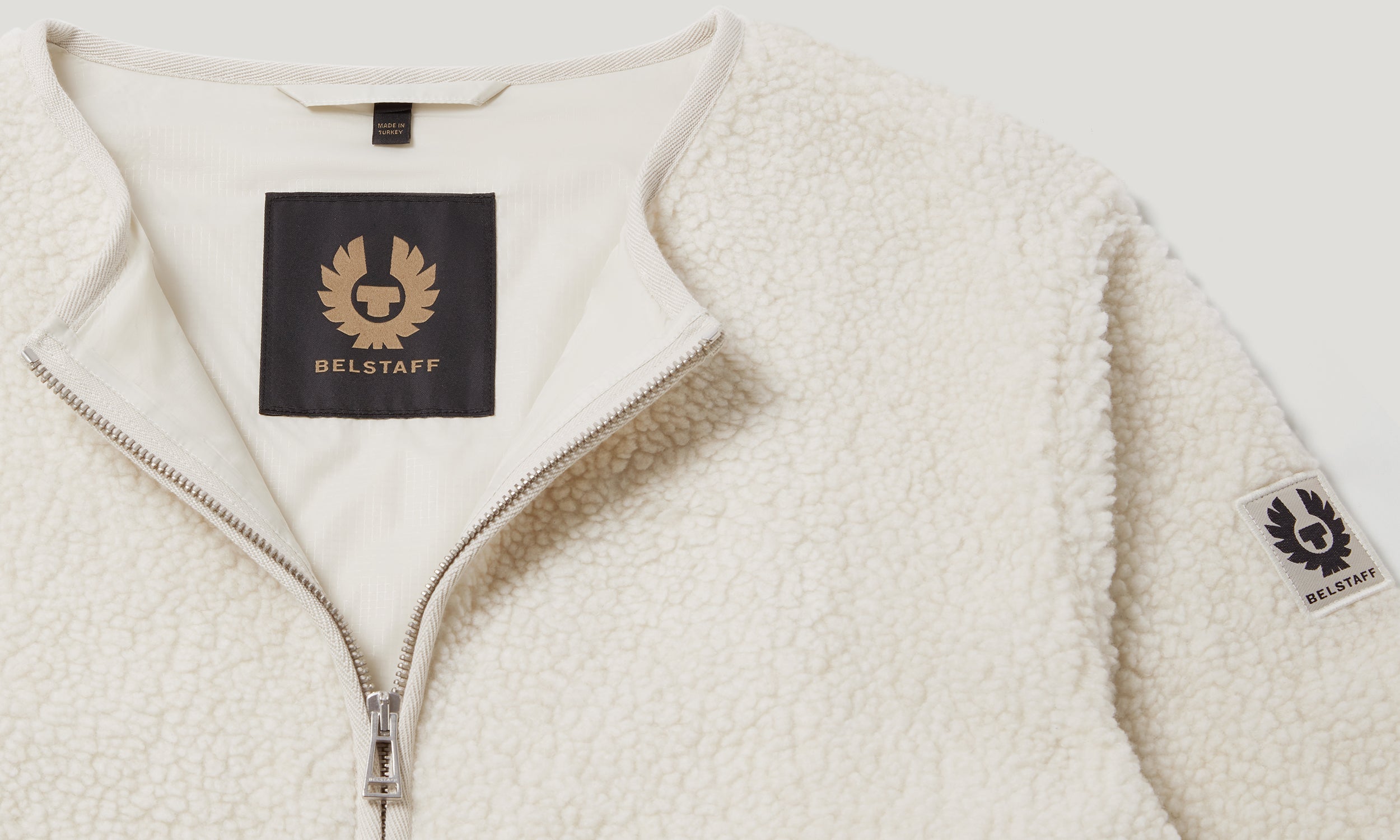 PRUE FLEECE JACKET - Silver Birch