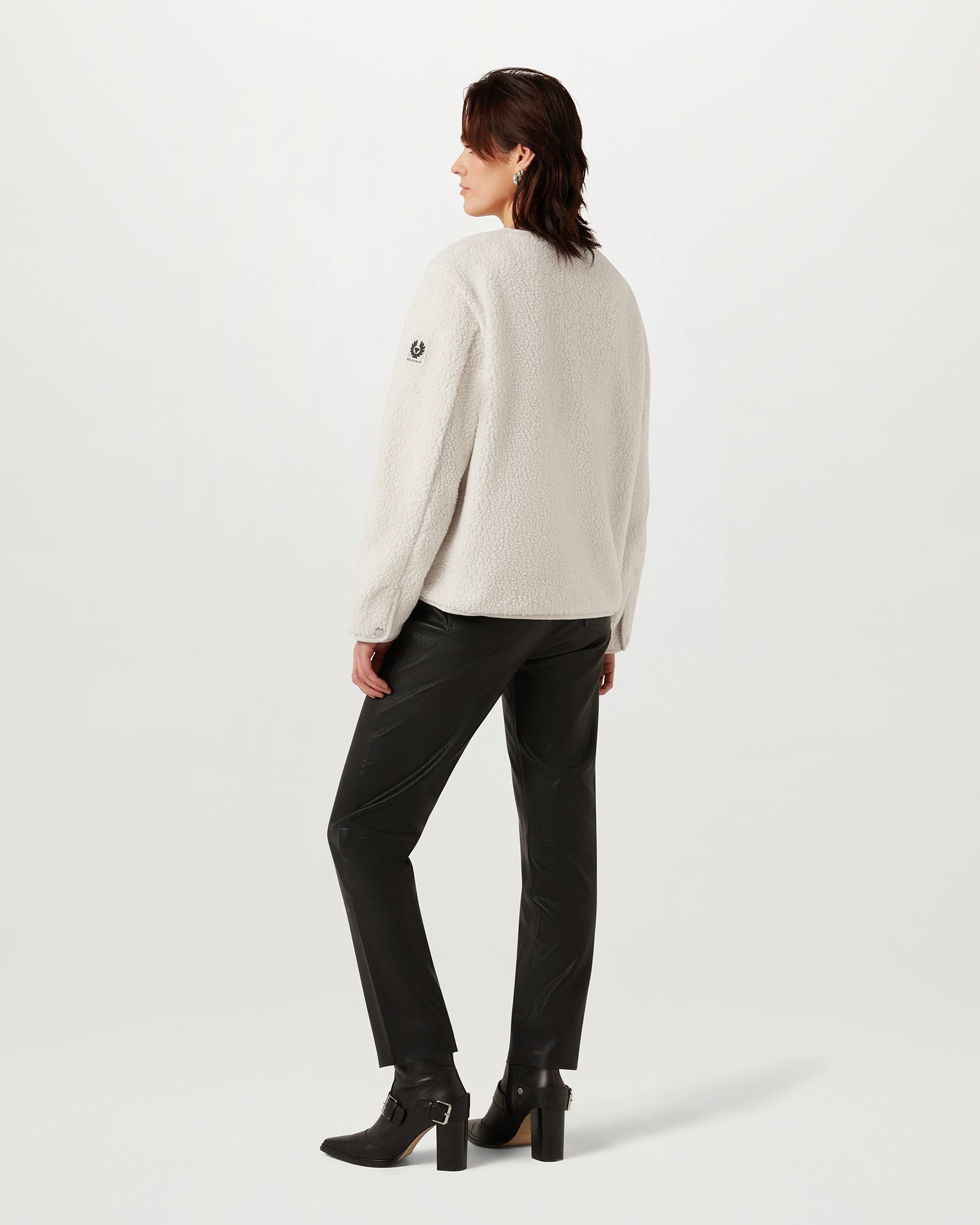 PRUE FLEECE JACKET - Silver Birch