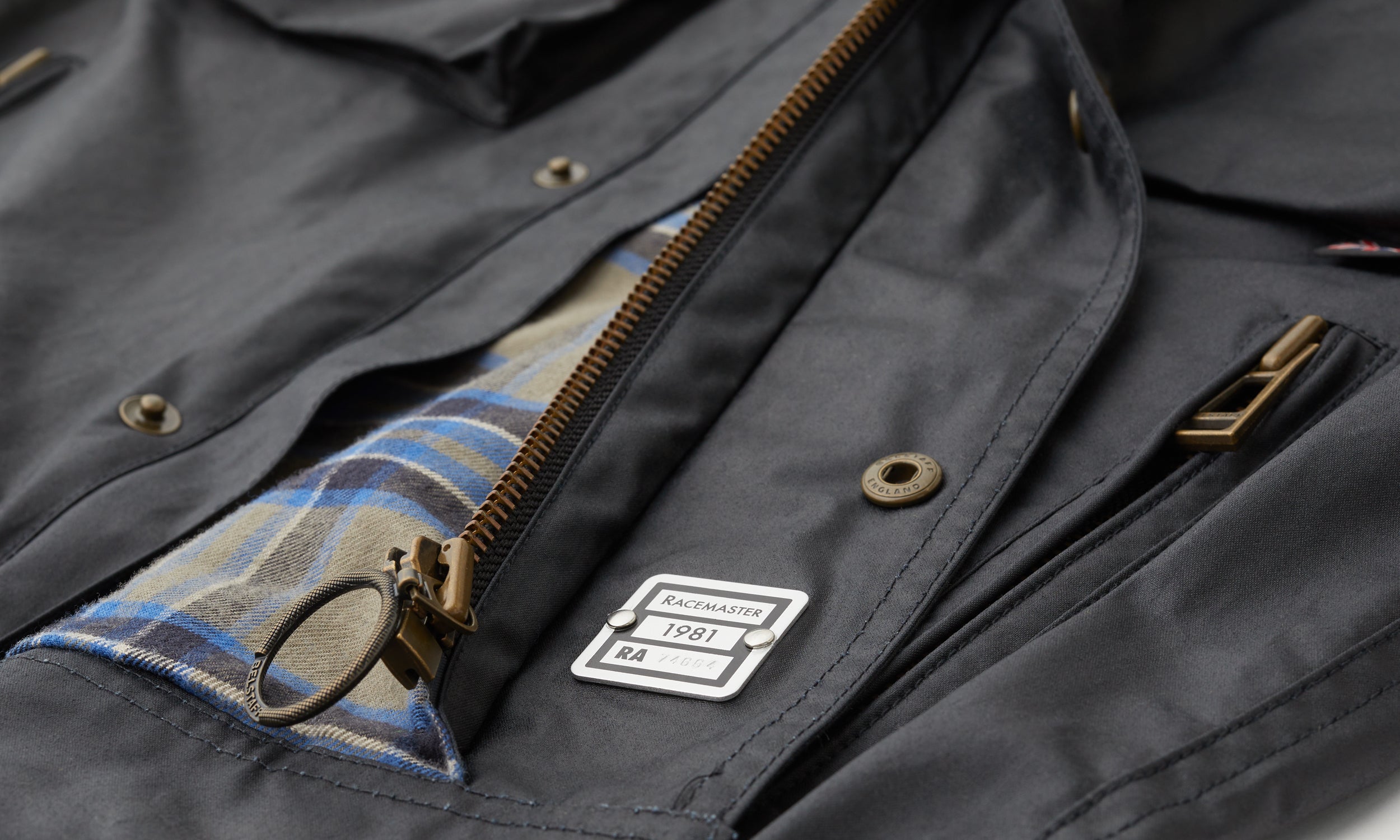 CHAQUETA RACEMASTER - Azul marino oscuro