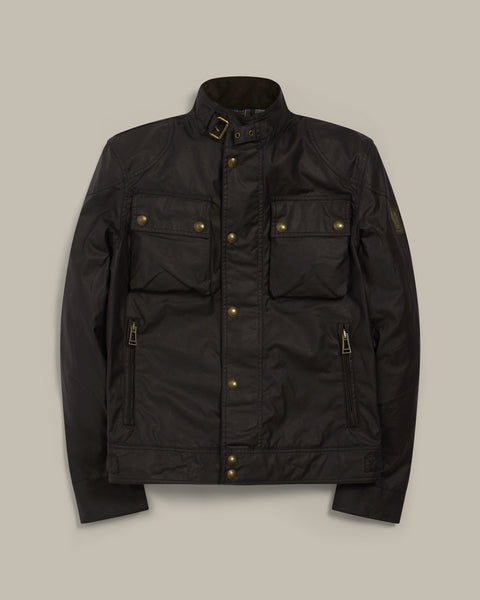 AT　BELSTAFF BLACK PRINCE RACEMASTER S RACEMASTER ICON JACKET – Belstaff.com