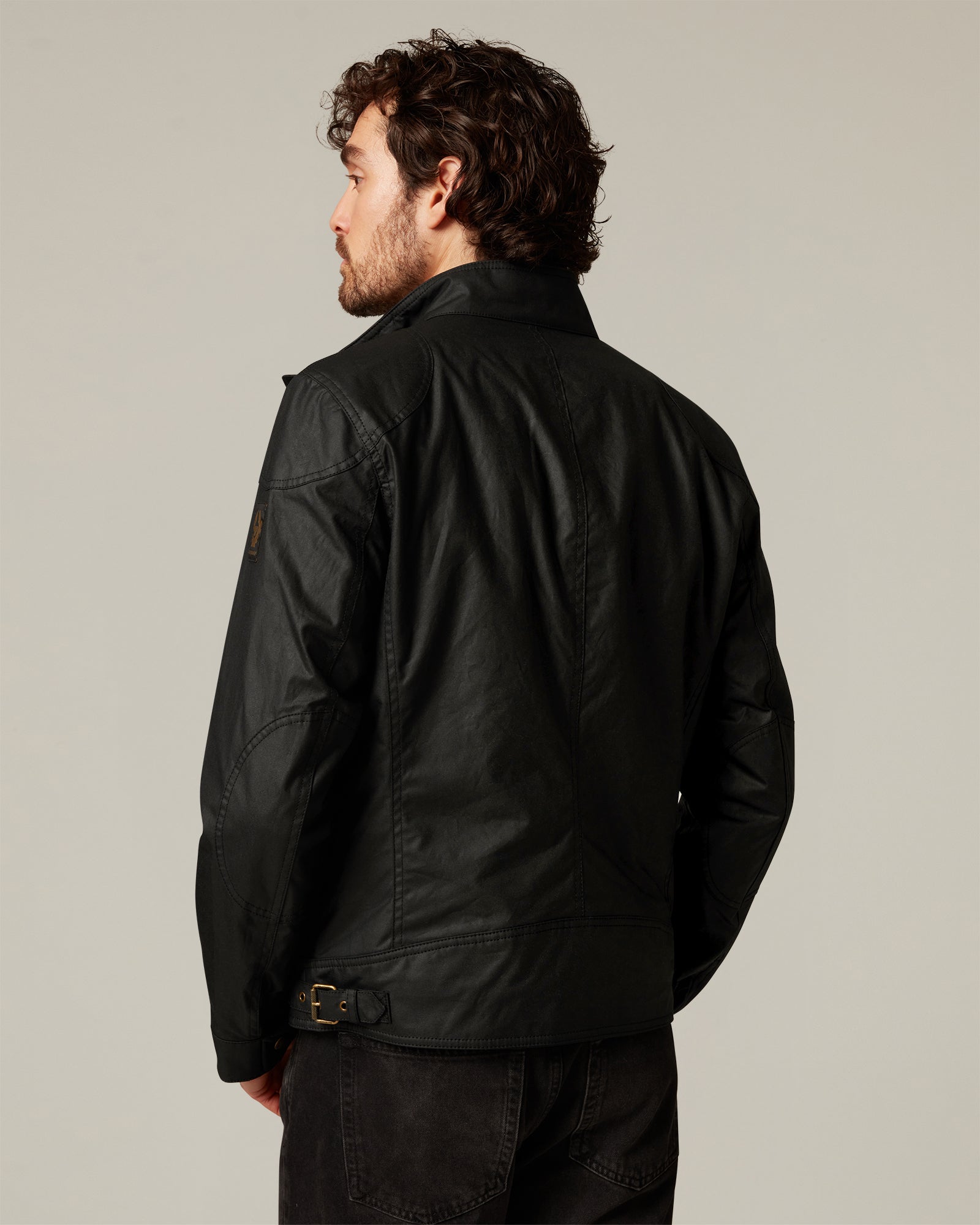 AT　BELSTAFF BLACK PRINCE RACEMASTER S RACEMASTER ICON JACKET – Belstaff.com