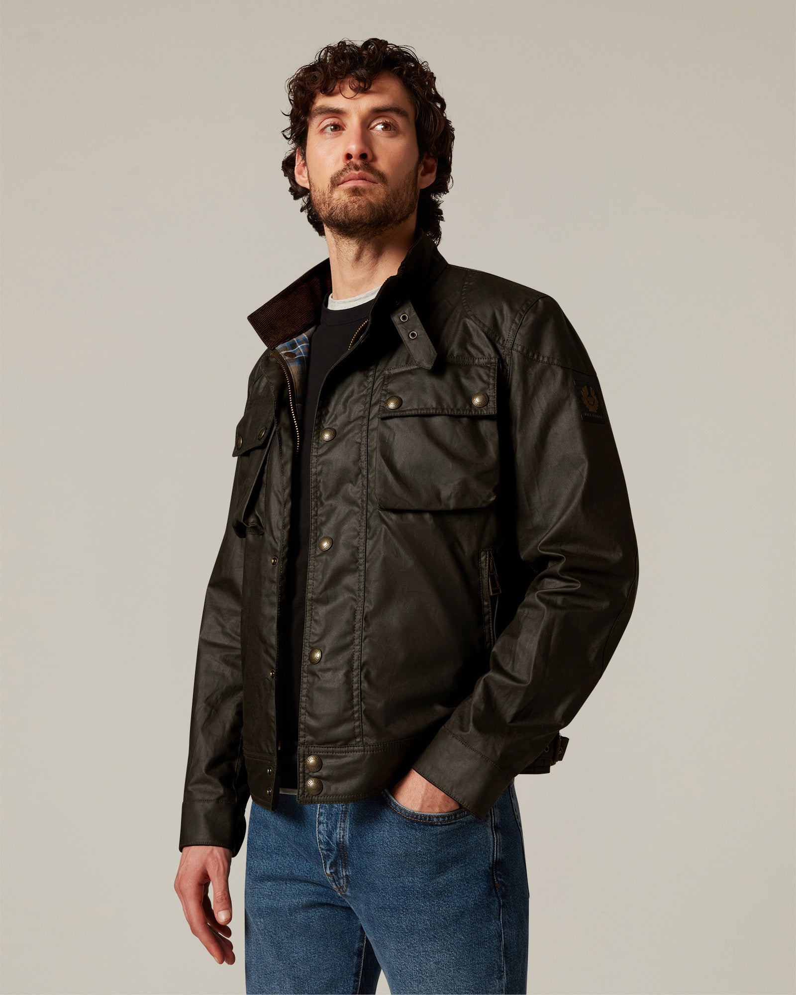 RACEMASTER ICON JACKET - Faded Olive