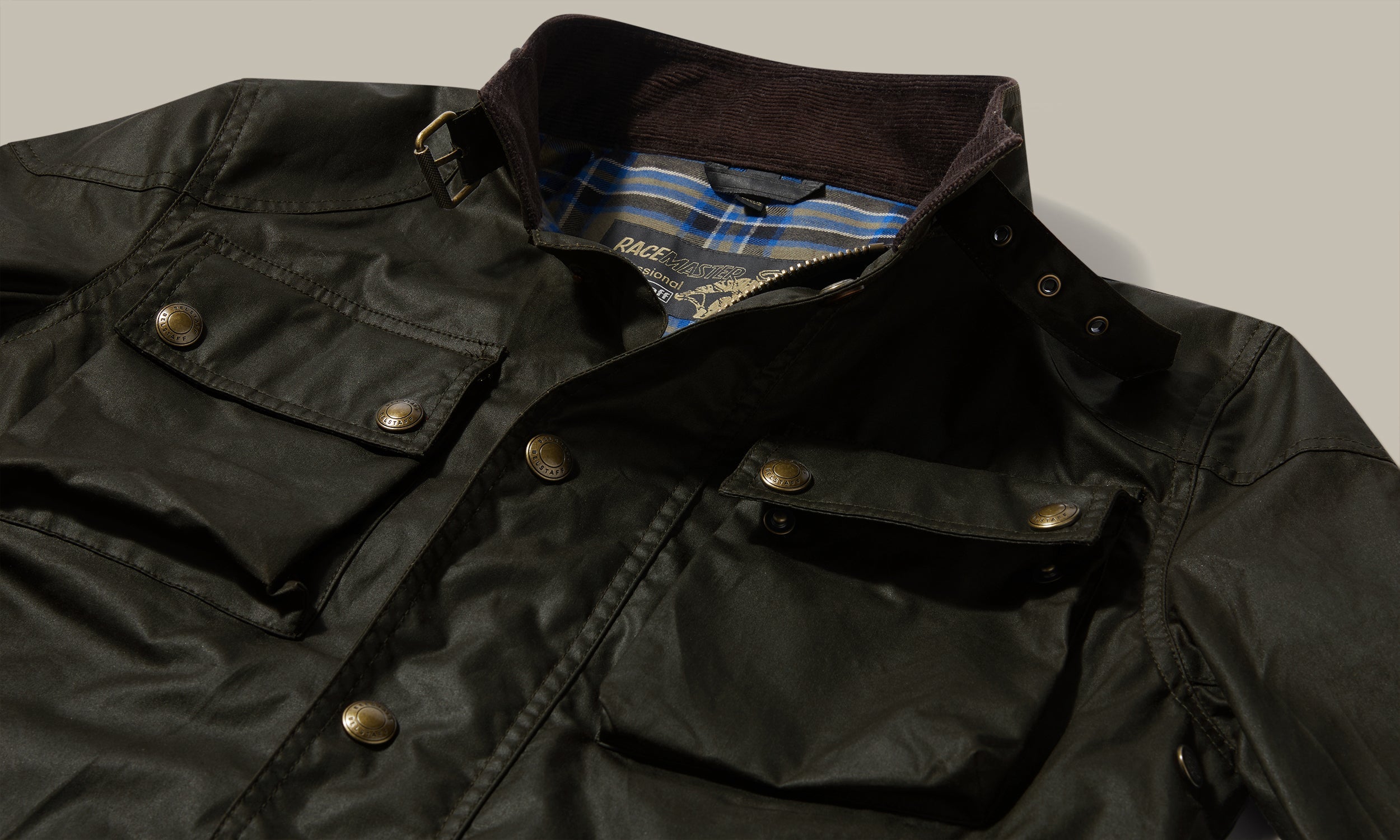RACEMASTER ICON JACKET - Faded Olive