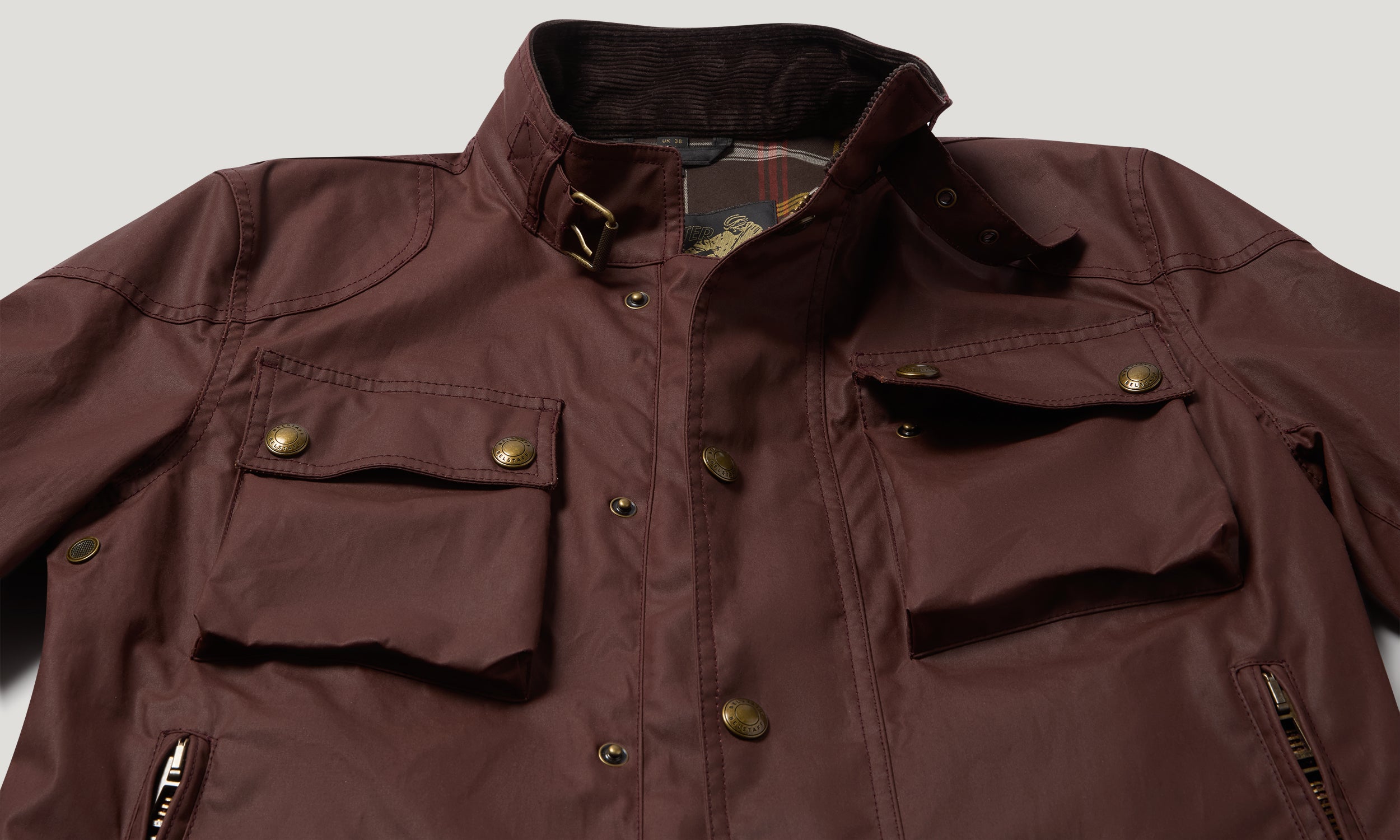 RACEMASTER ICON JACKET - Oxblood